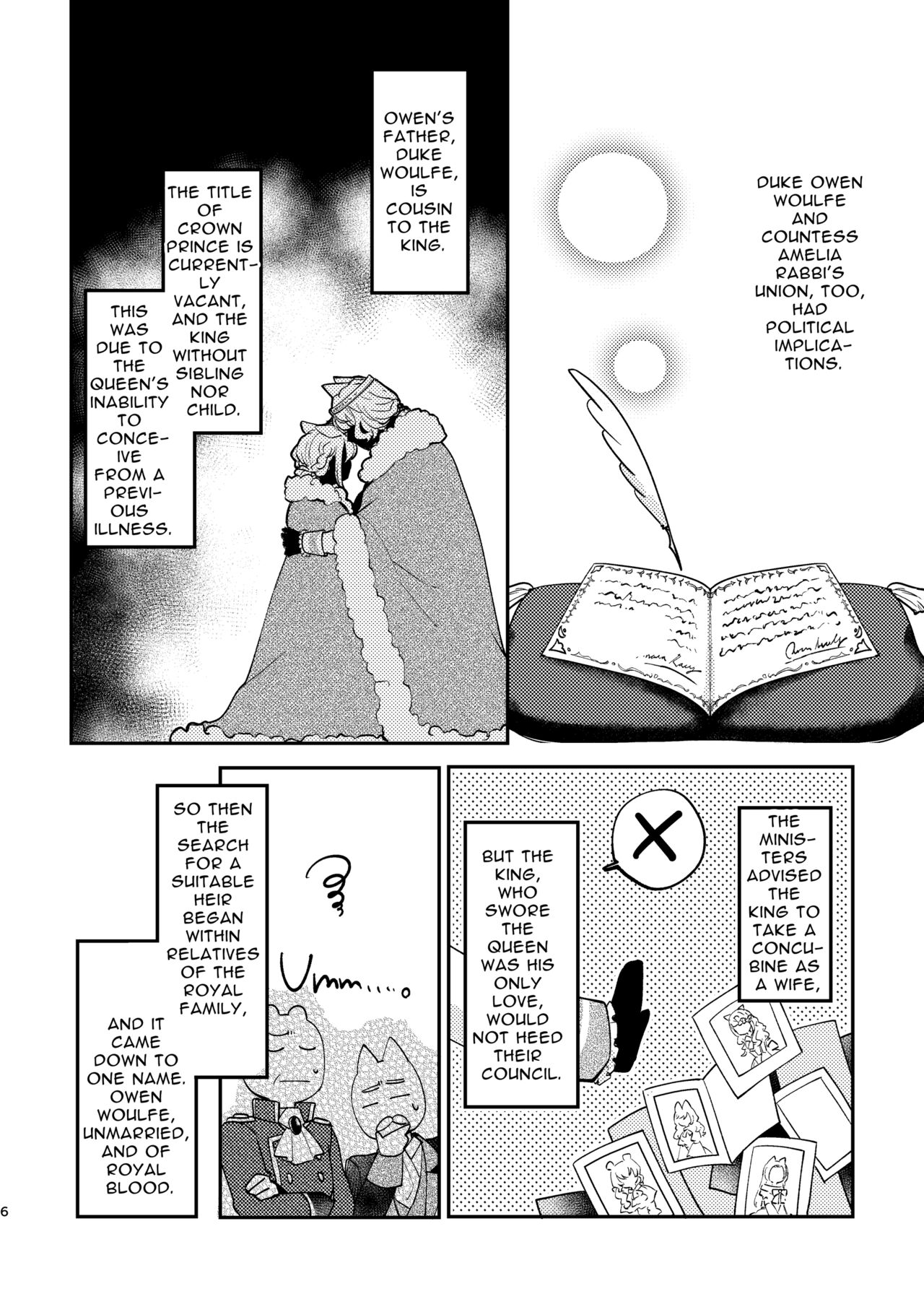 Usagi Reijou to Ookami Reisoku  | Omega Rabbit and Alpha Wolf page 5 full