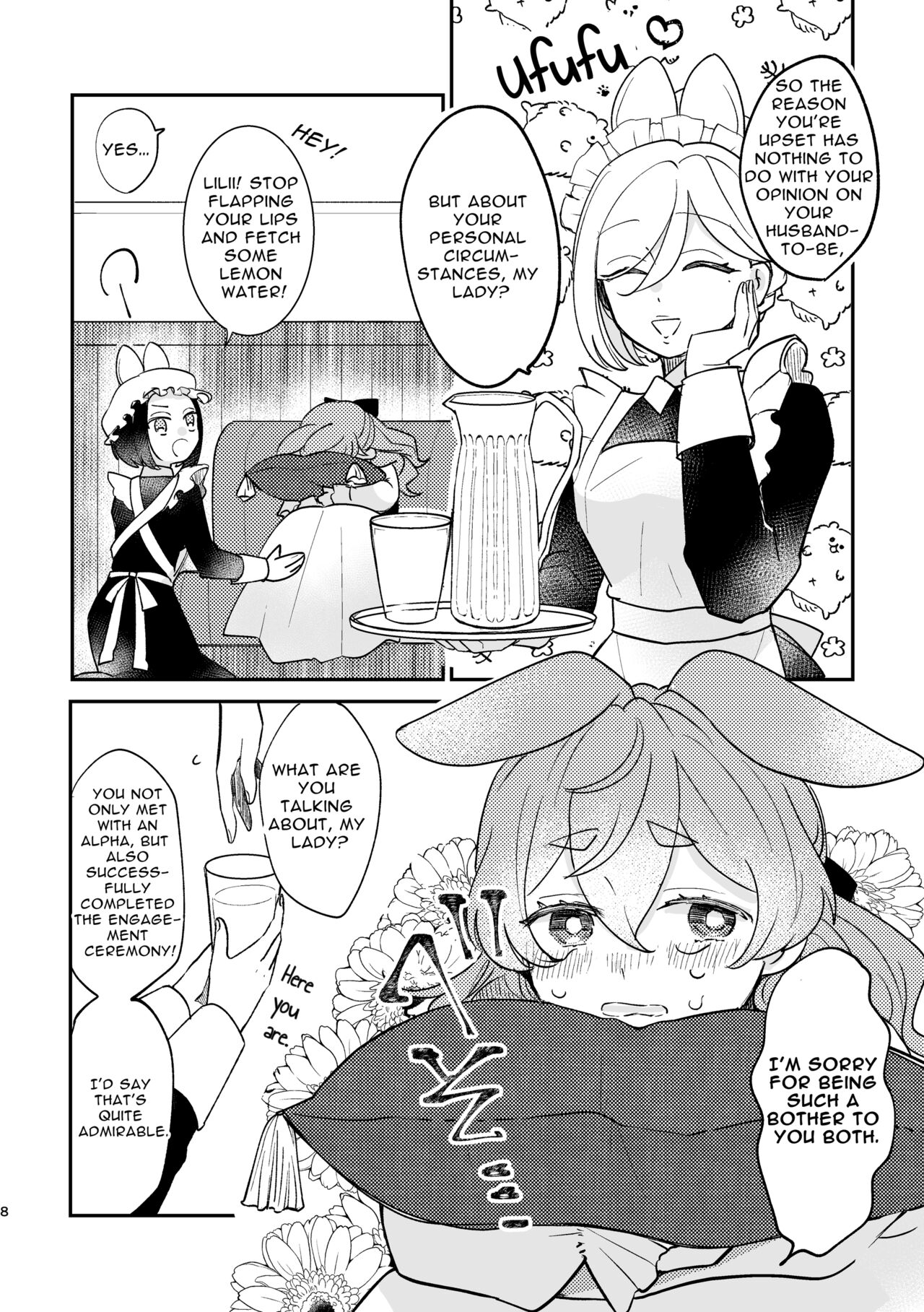Usagi Reijou to Ookami Reisoku  | Omega Rabbit and Alpha Wolf page 7 full