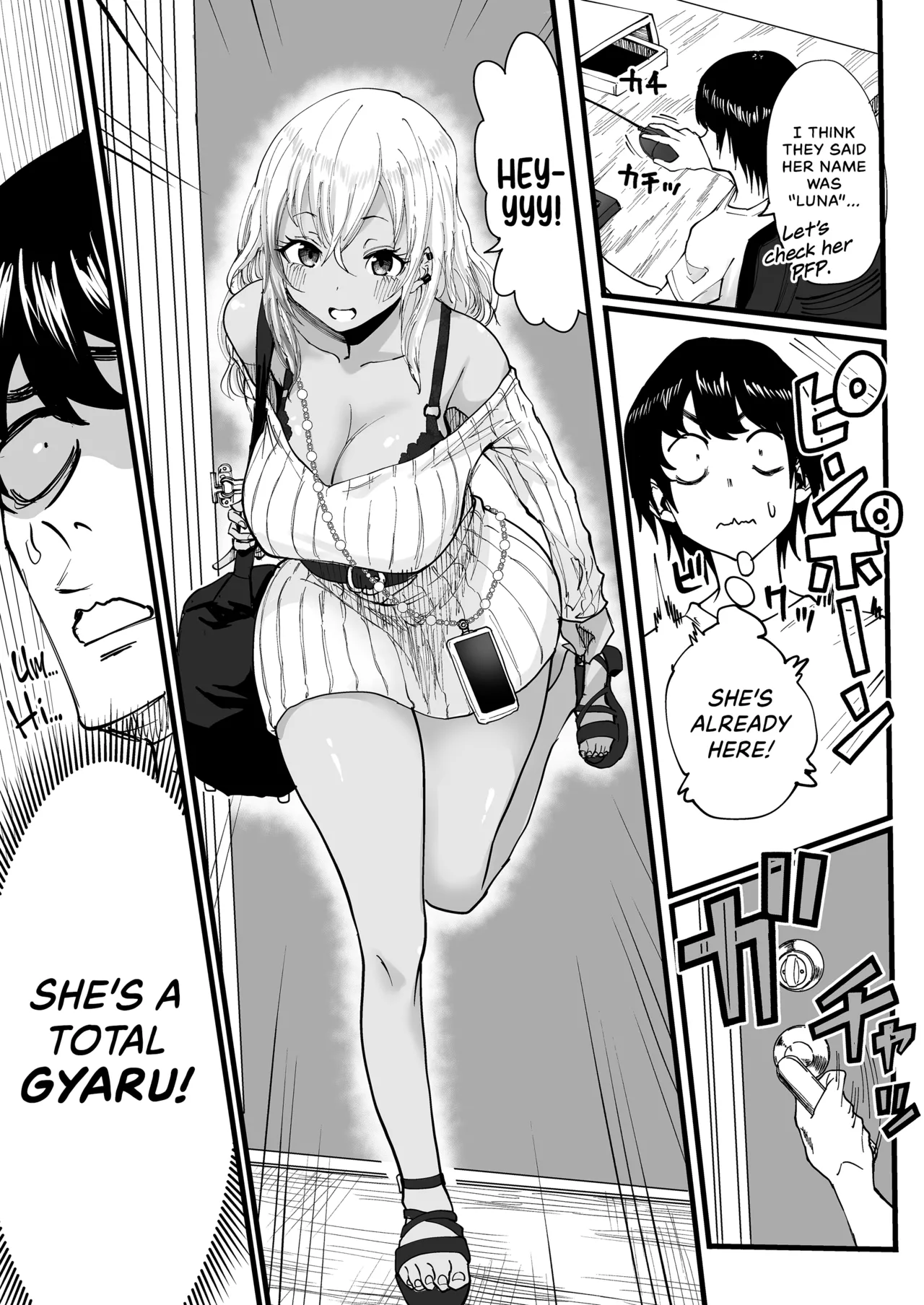 Kurogal Men-esthe Jou ga Yarasetekureru Hanashi | Happy Endings with a Tanned Gyaru Massage Therapist page 4 full