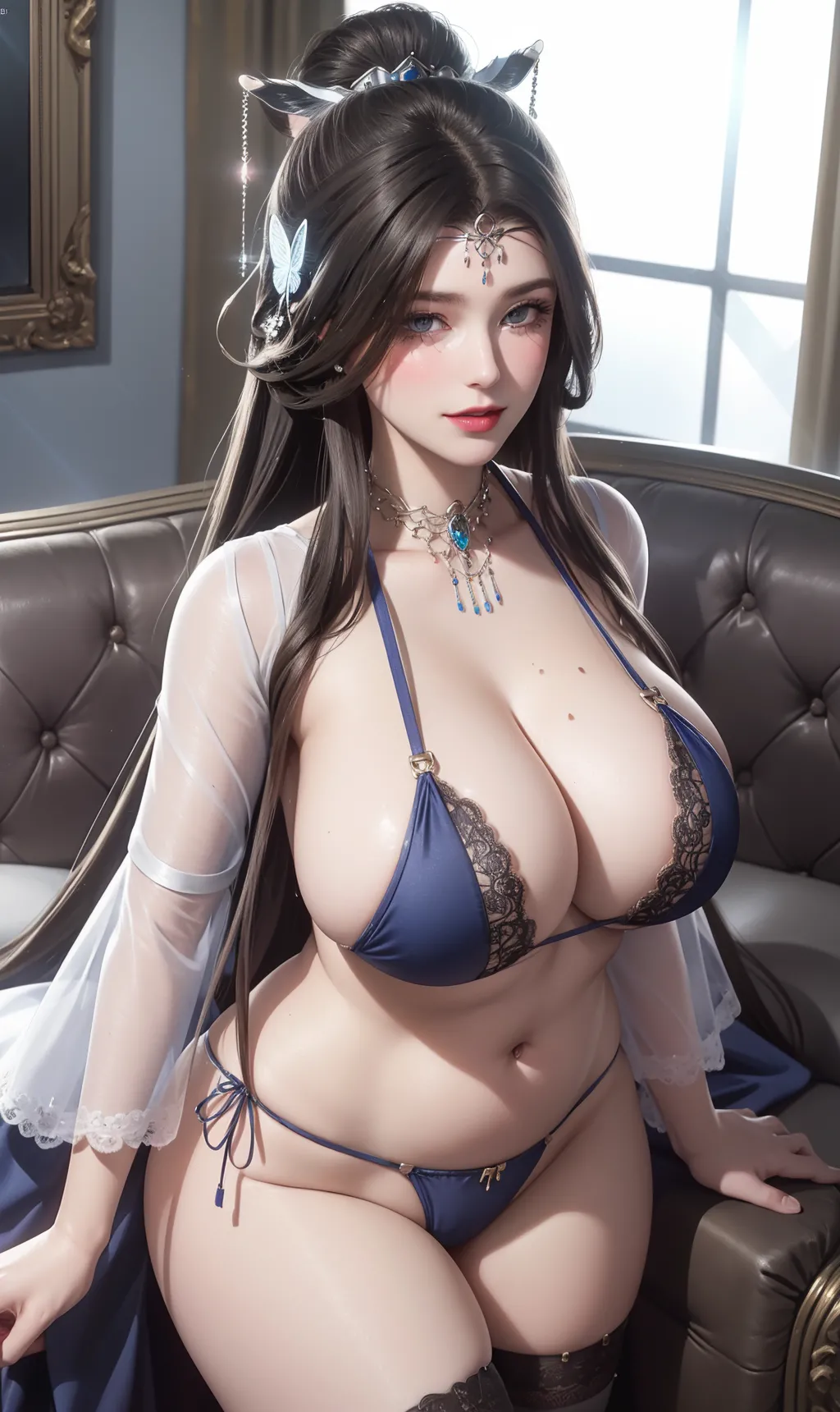 【蝶翼】遮天-兰若 黑丝内衣 page 9 full