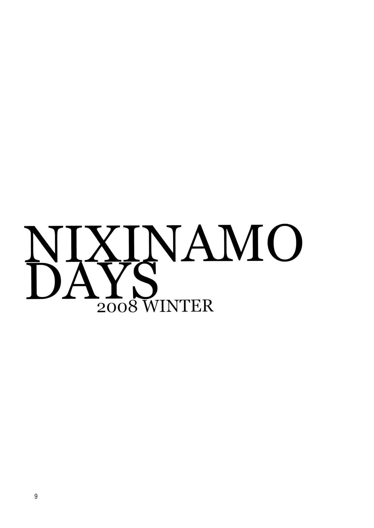NIXINAMO DAYS 2008 WINTER page 8 full