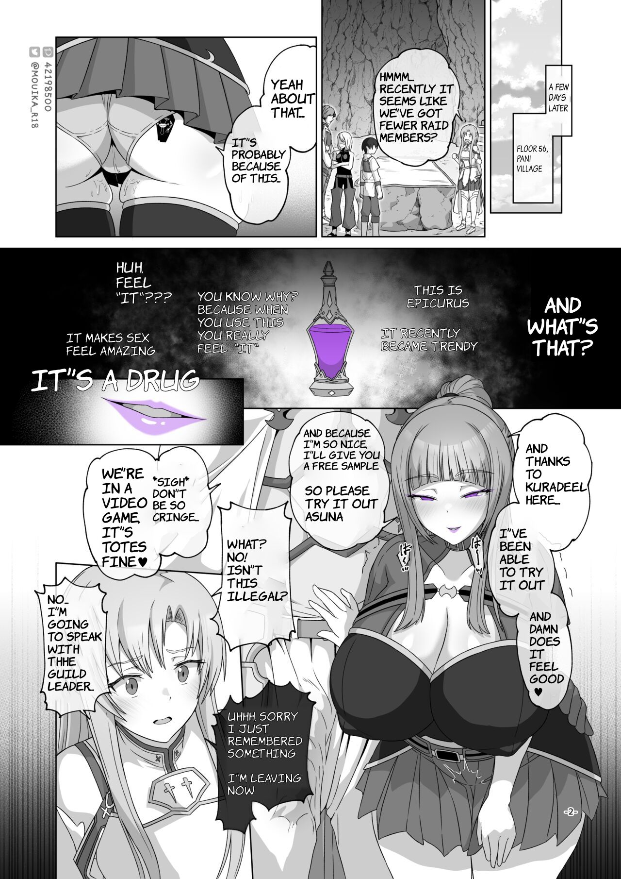 SAO Primrose Path EP1 Epicurus Drug page 2 full