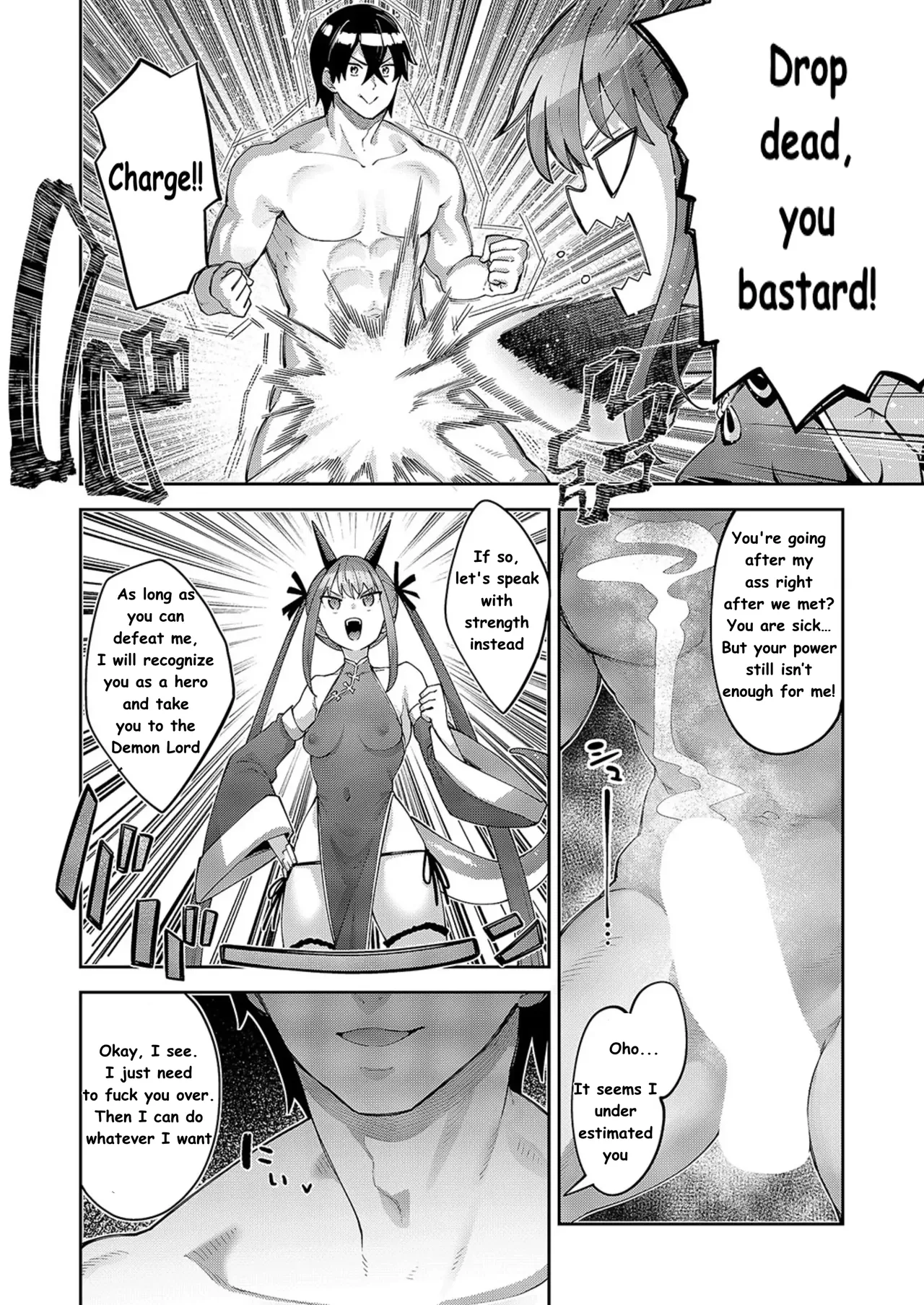 Isekai Kita no de Sukebe Skill de Zenryoku Ouka Shiyou to Omou Ch. 14 page 4 full