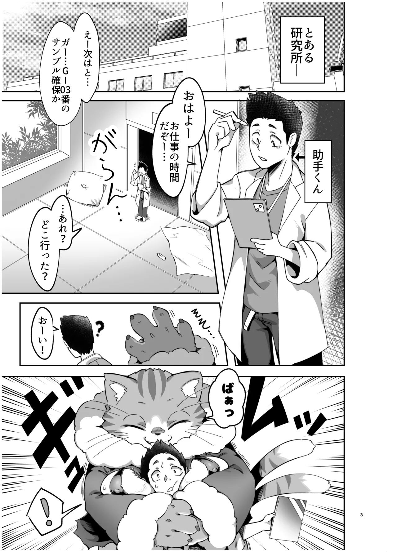 ガー〇ィックフォンで偶然生まれた猫の本 略してガーニャ本 page 4 full