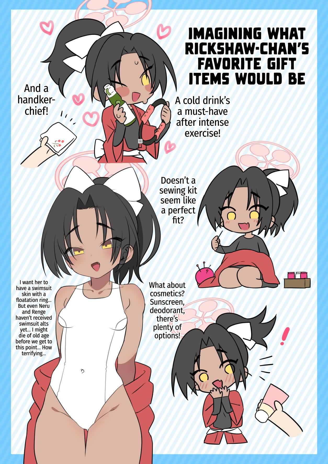 Onegai Idainaru Kim Yong-ha Toukatsu P! Jinrikisha-chan Jissoushite! | Please!!! Almighty Director Kim Yong-ha! Rickshaw-chan Needs To Be Made Playable! page 4 full