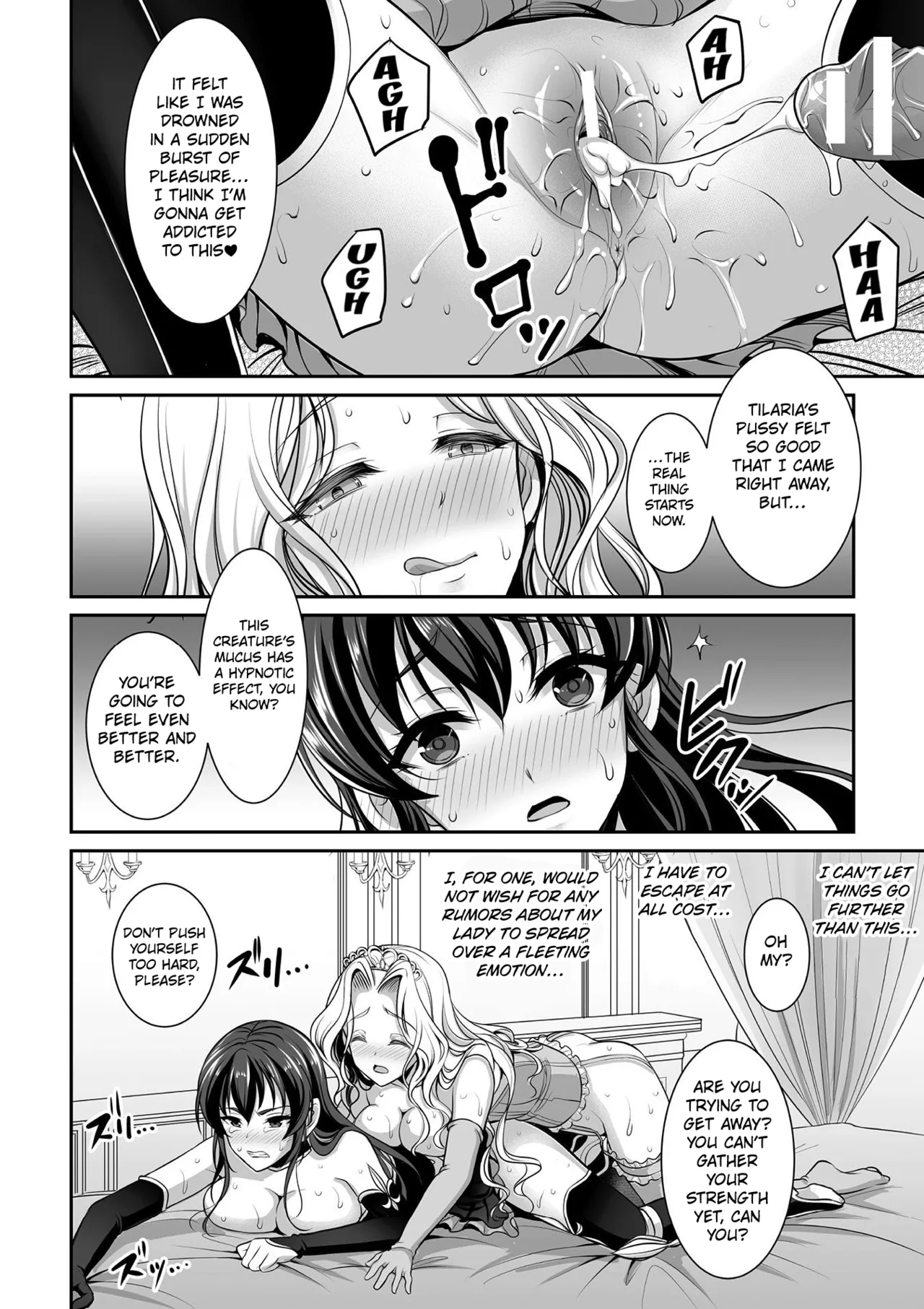 The White Lily Princess And The Black Lily Knight  2D Comic Magazine Gachi-Lez Ryoujoku de Kairaku Otoshi Vol. 1 page 10 full