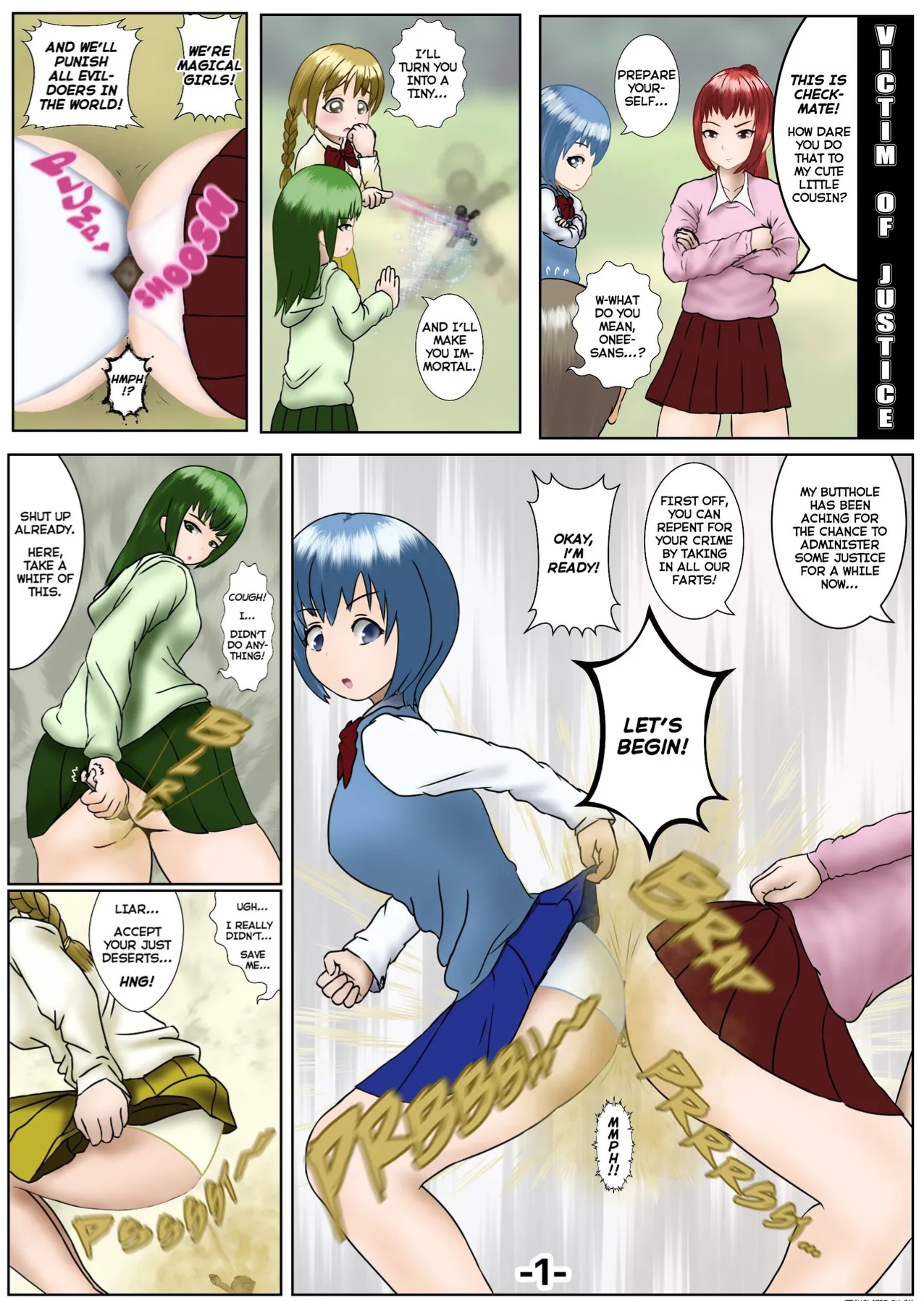 Victim of Justice page 1 full