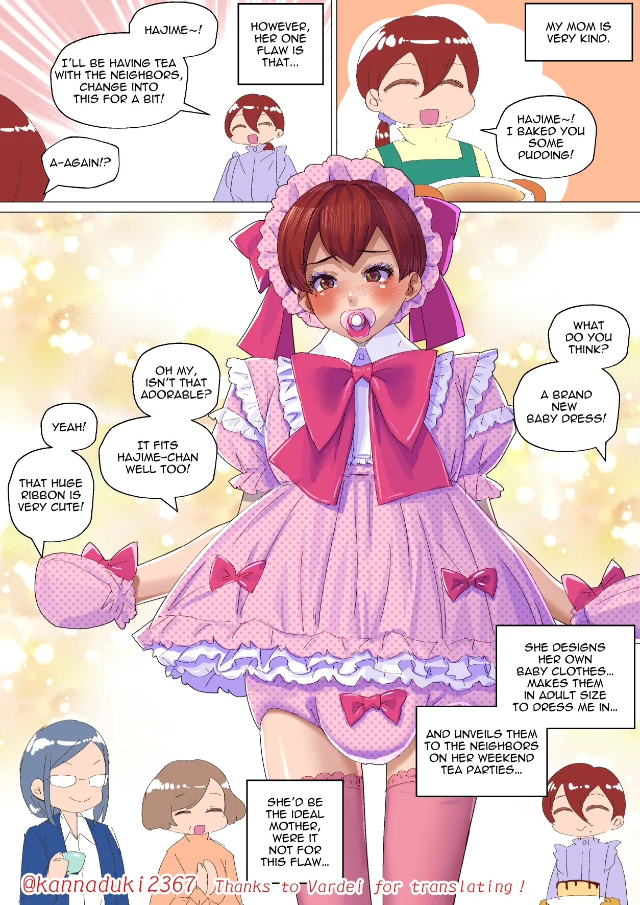 Short Sissy Stories page 1 full