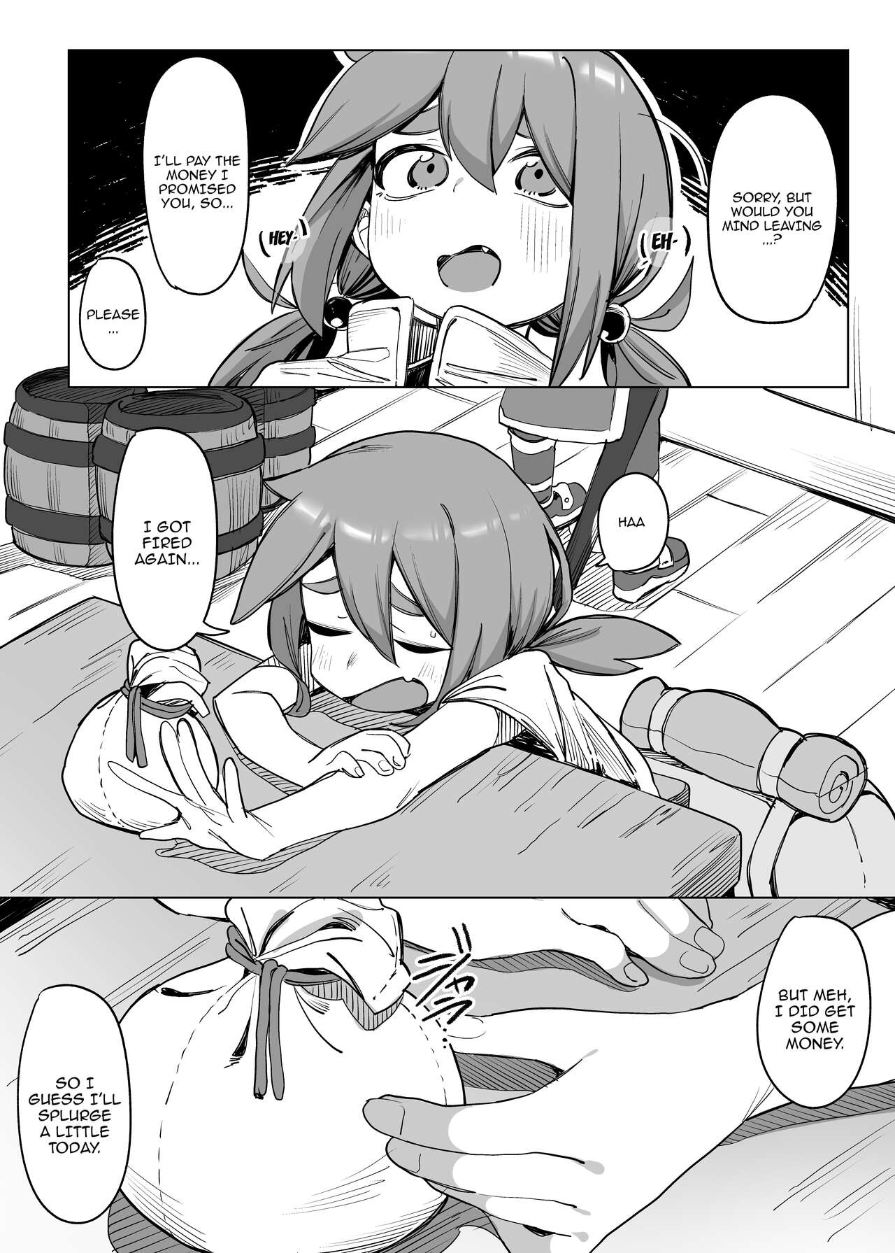 Okane ga Hitsuyou na Onna / Story About A Broke Female Adventurer Getting Easily Fooled page 3 full