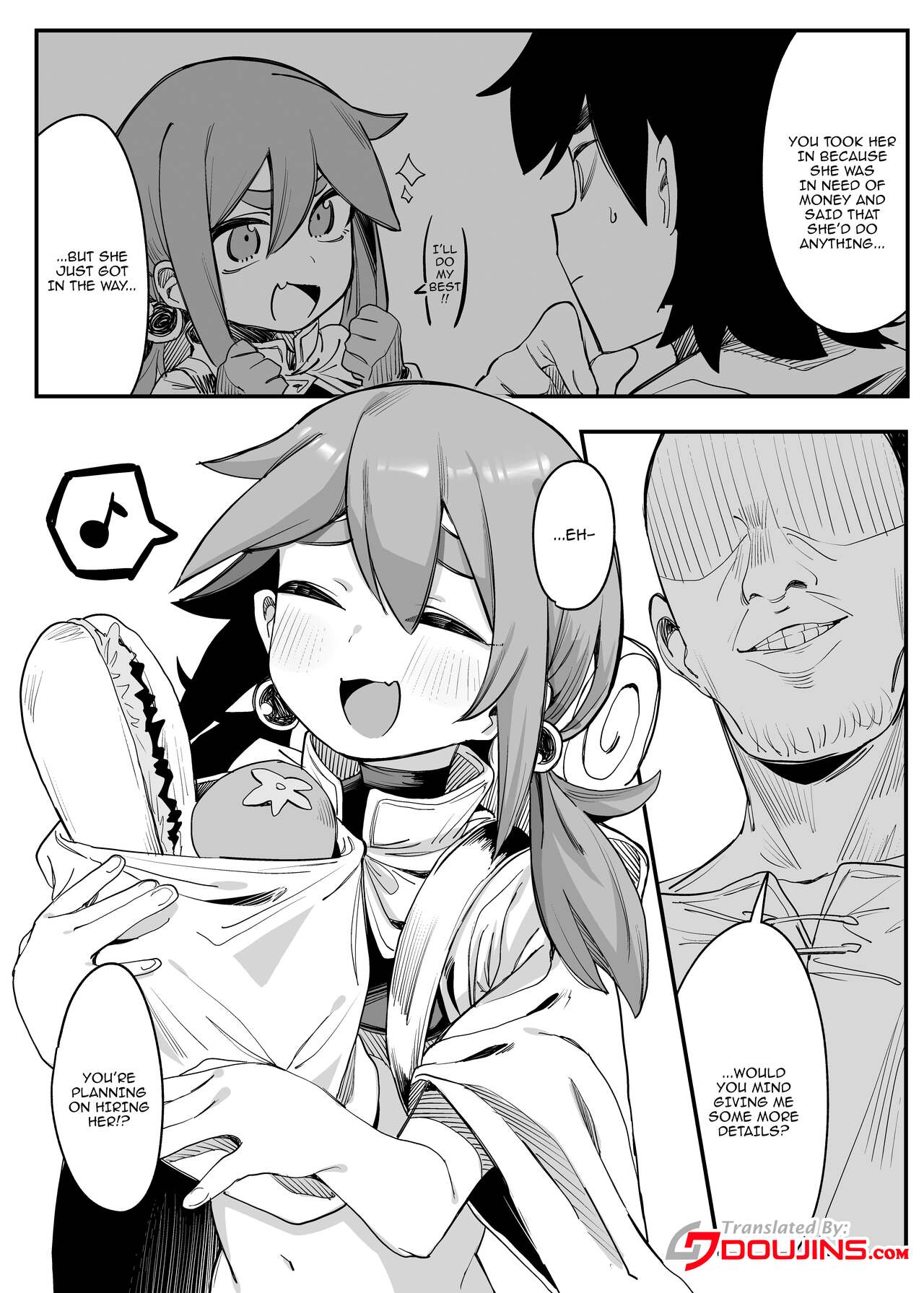 Okane ga Hitsuyou na Onna / Story About A Broke Female Adventurer Getting Easily Fooled page 5 full