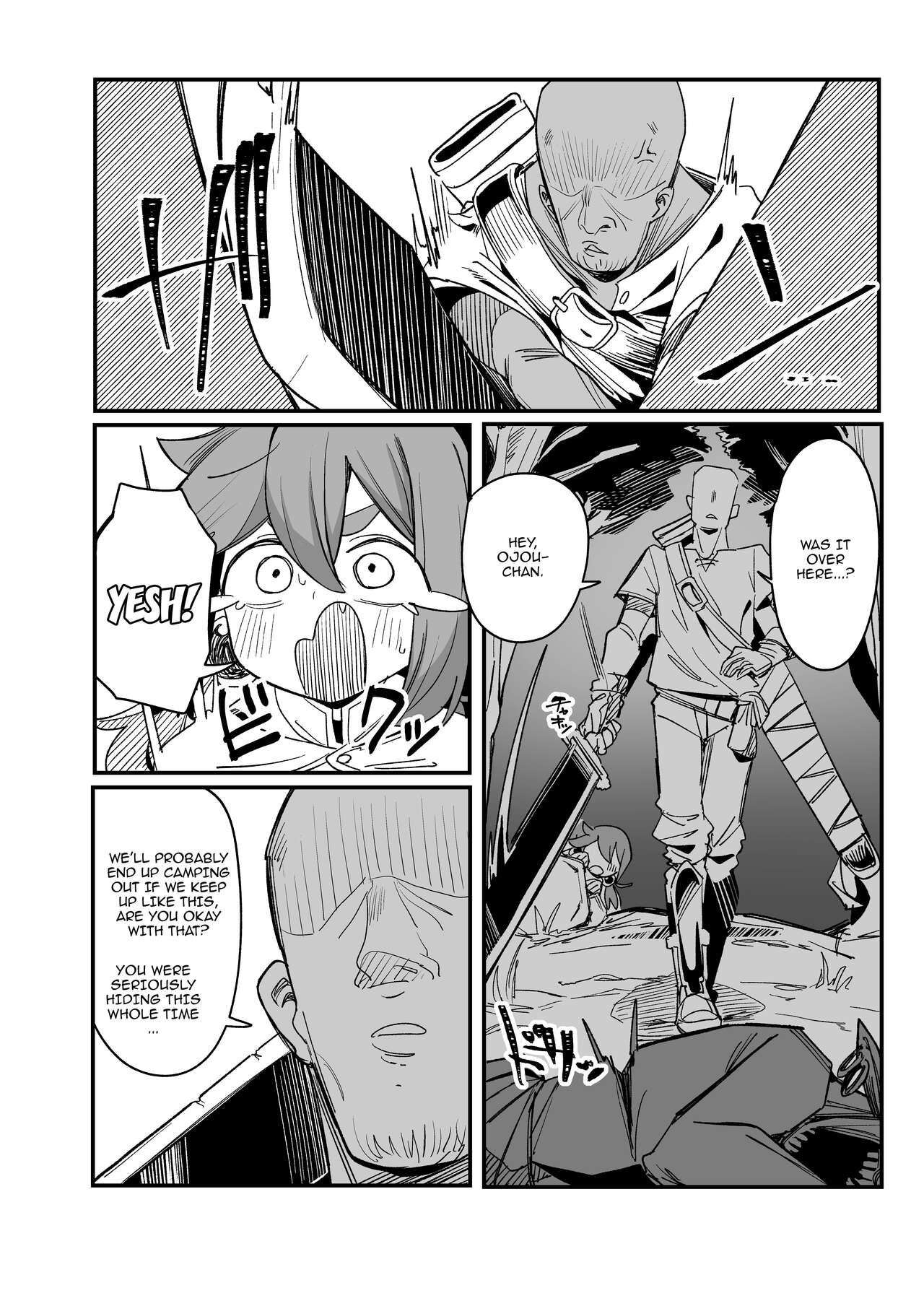 Okane ga Hitsuyou na Onna / Story About A Broke Female Adventurer Getting Easily Fooled page 8 full