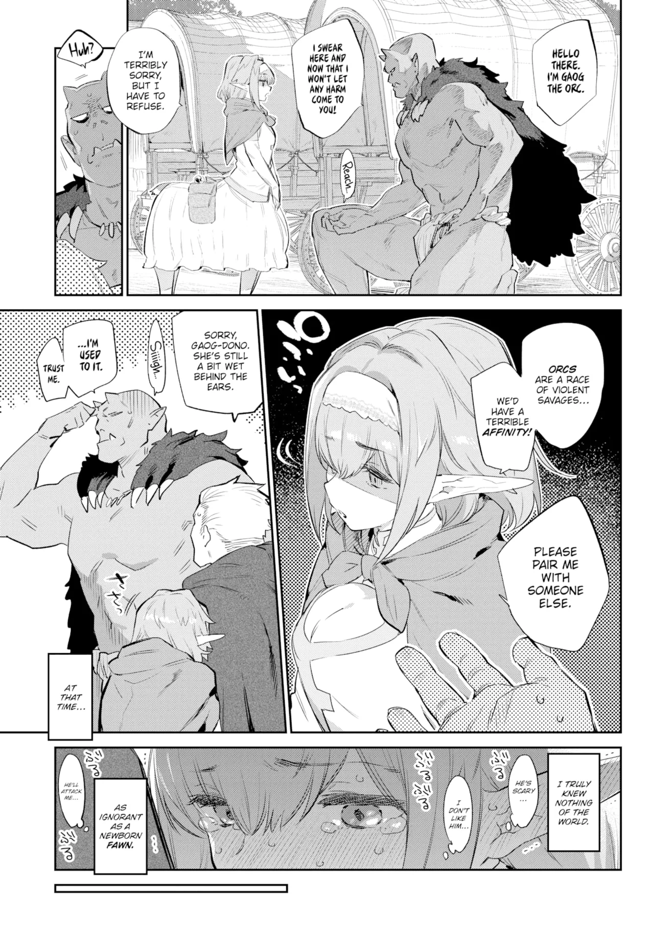 Otherworldly Maidens Series 1 - My Beloved Mr. Orc ❤ page 3 full