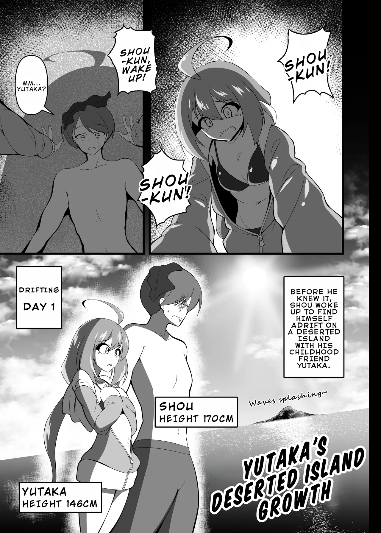 Yutaka na Mujintou Seichouki | Yutaka's Deserted Island Growth page 2 full