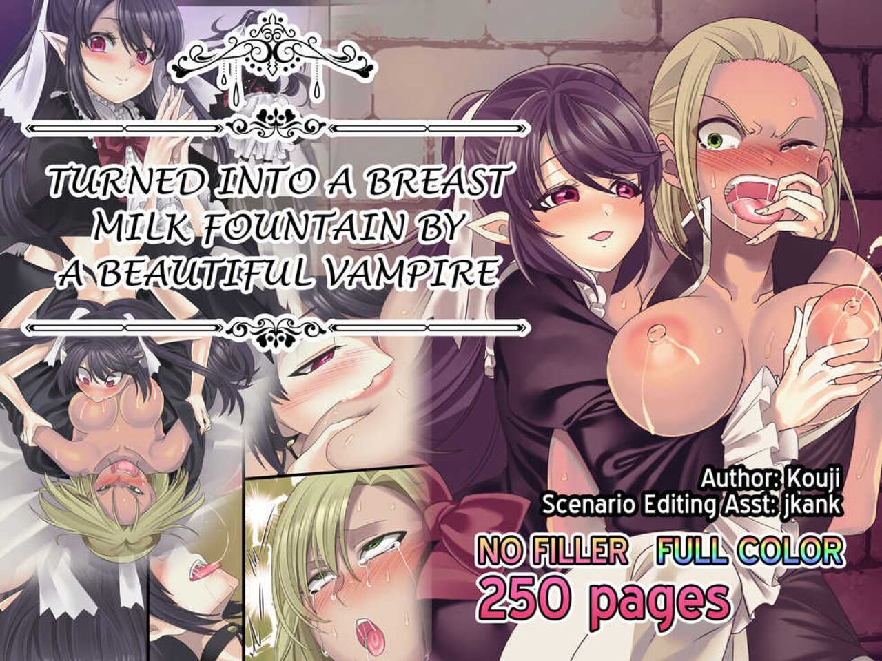 Turned into a Breast Milk Fountain by a Beautiful Vampire page 1 full