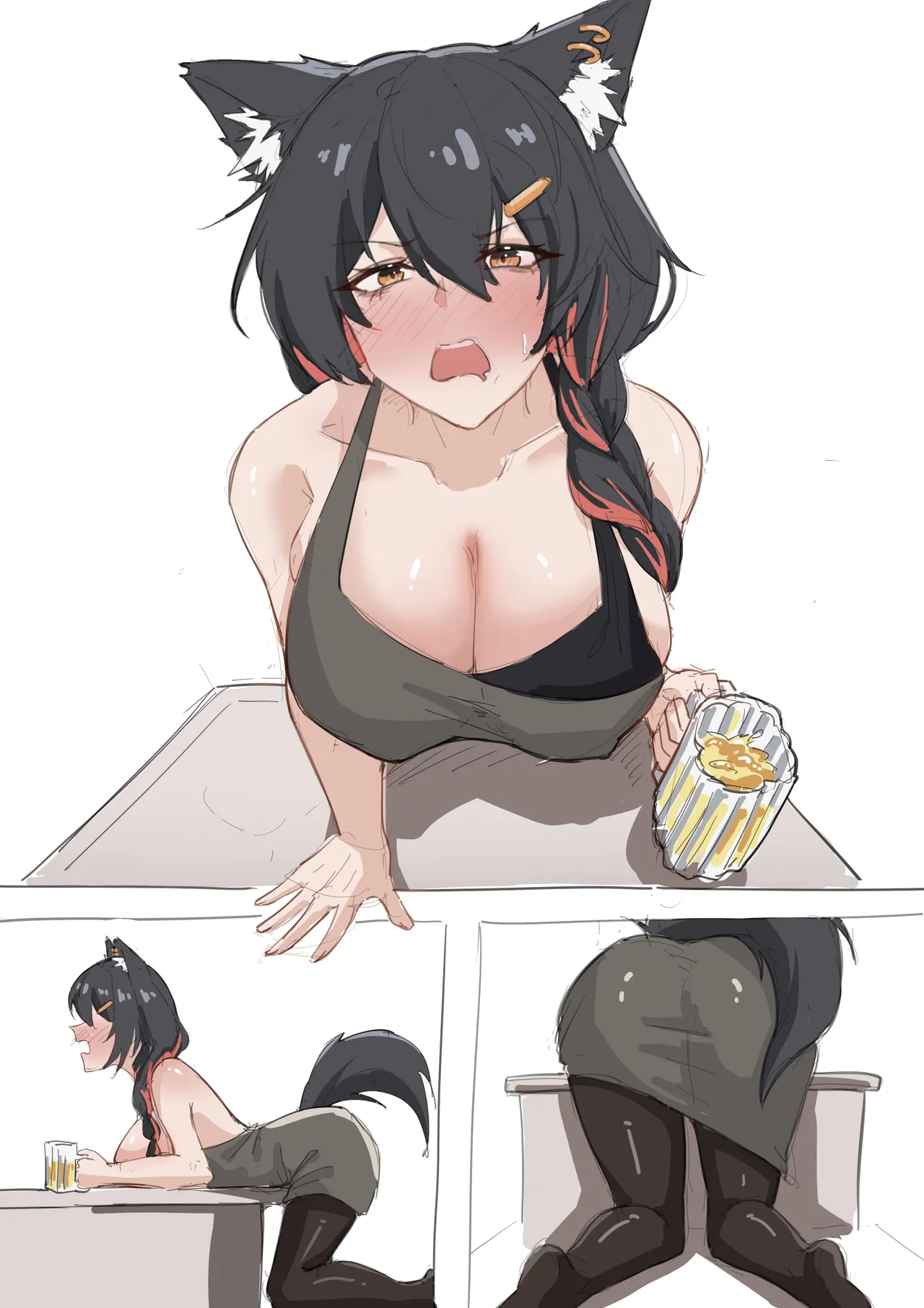 为了致歉请了隔壁的德克萨斯小姐（？）喝酒#2 page 9 full