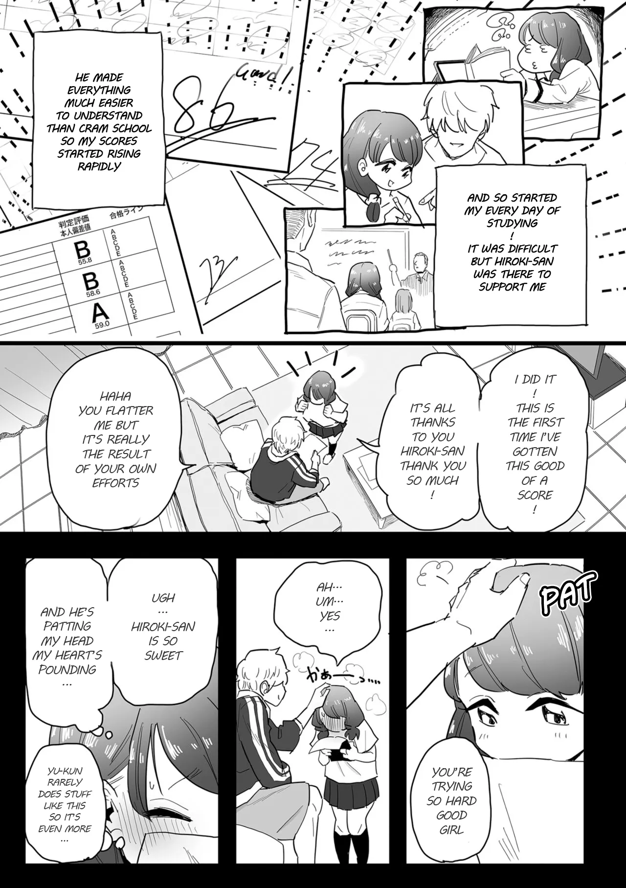 Mesu-ochi Benkyoukai | Female Domination Study Session page 7 full
