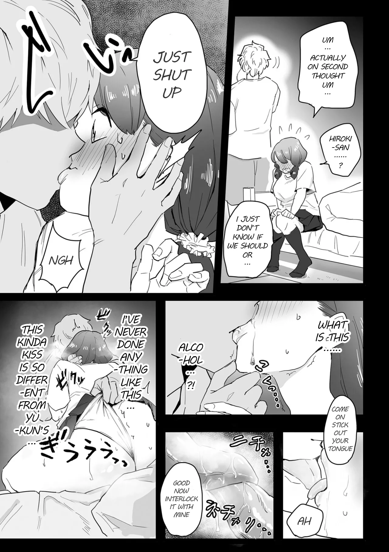 Mesu-ochi Benkyoukai | Female Domination Study Session page 9 full