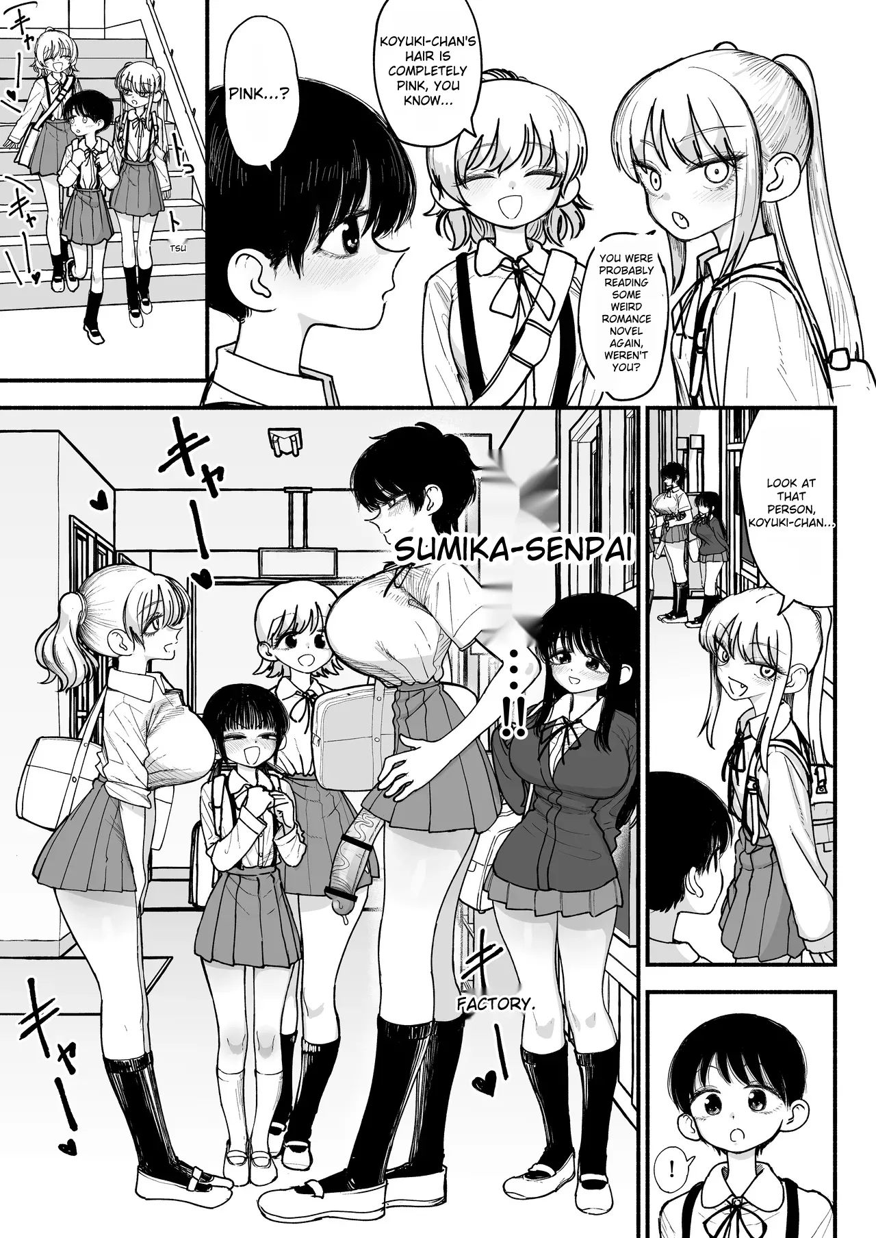 Futanari Ikemen Senpai to Mainichi Tanetsuke Koubi Seikatsu Saikou~ page 3 full