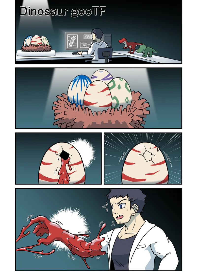 Tyrannosaurus Beastman page 1 full