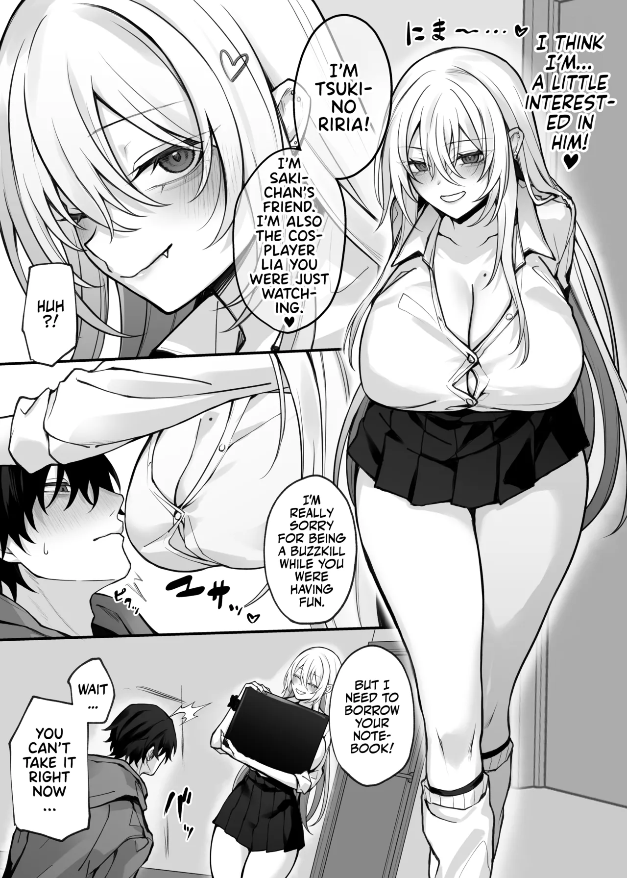 Imouto no Tomodachi ga Akogare no G-Cup Gal Cosplayer Datta Hanashi | My Little Sister's Friend was my G-Cup Cosplayer Oshi! page 5 full