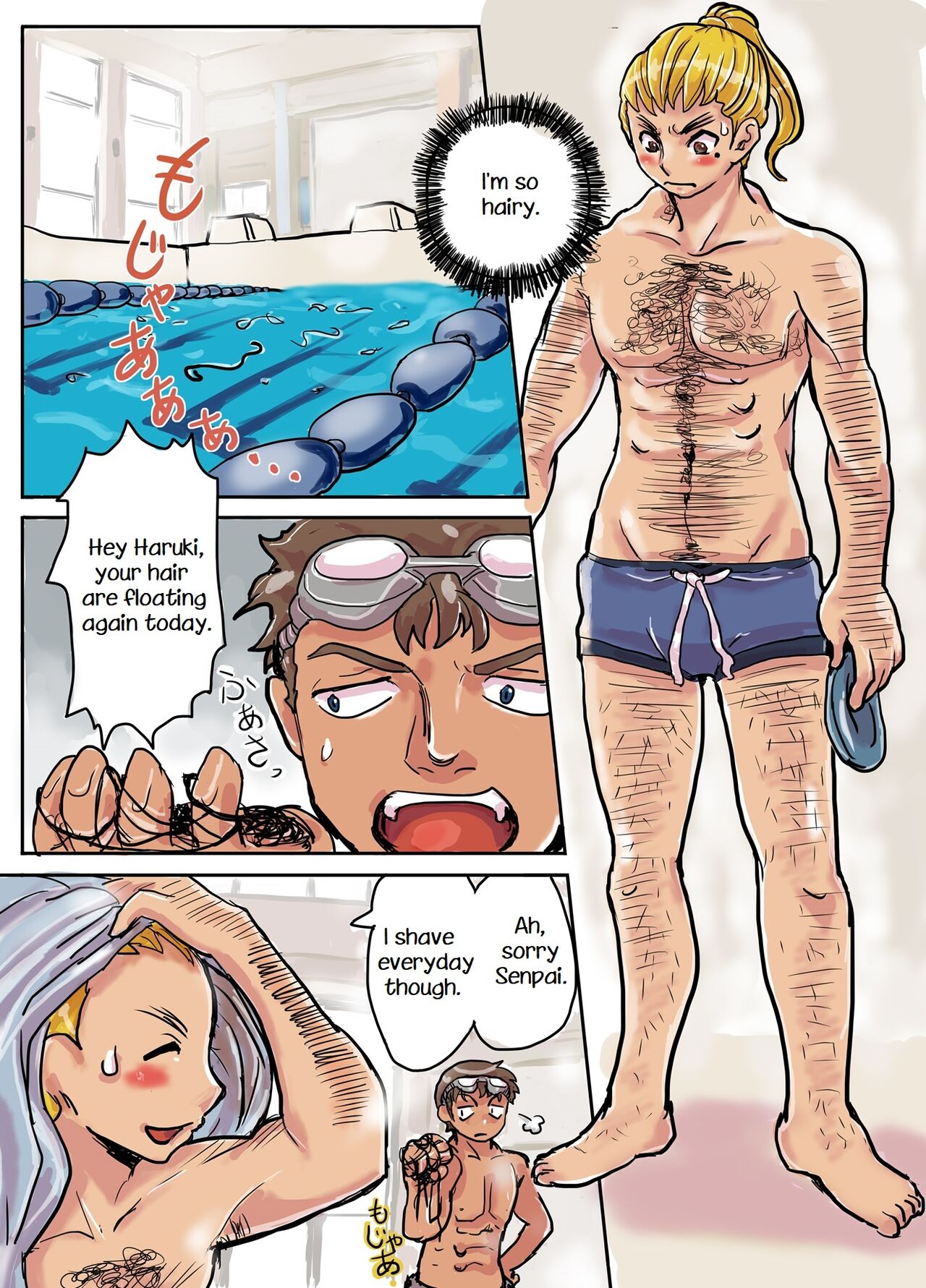 Kebukai Boku ga Nyotaika Teimou de Dekita Onnanoko Ana de Senpai to Icha Love Taiken page 3 full