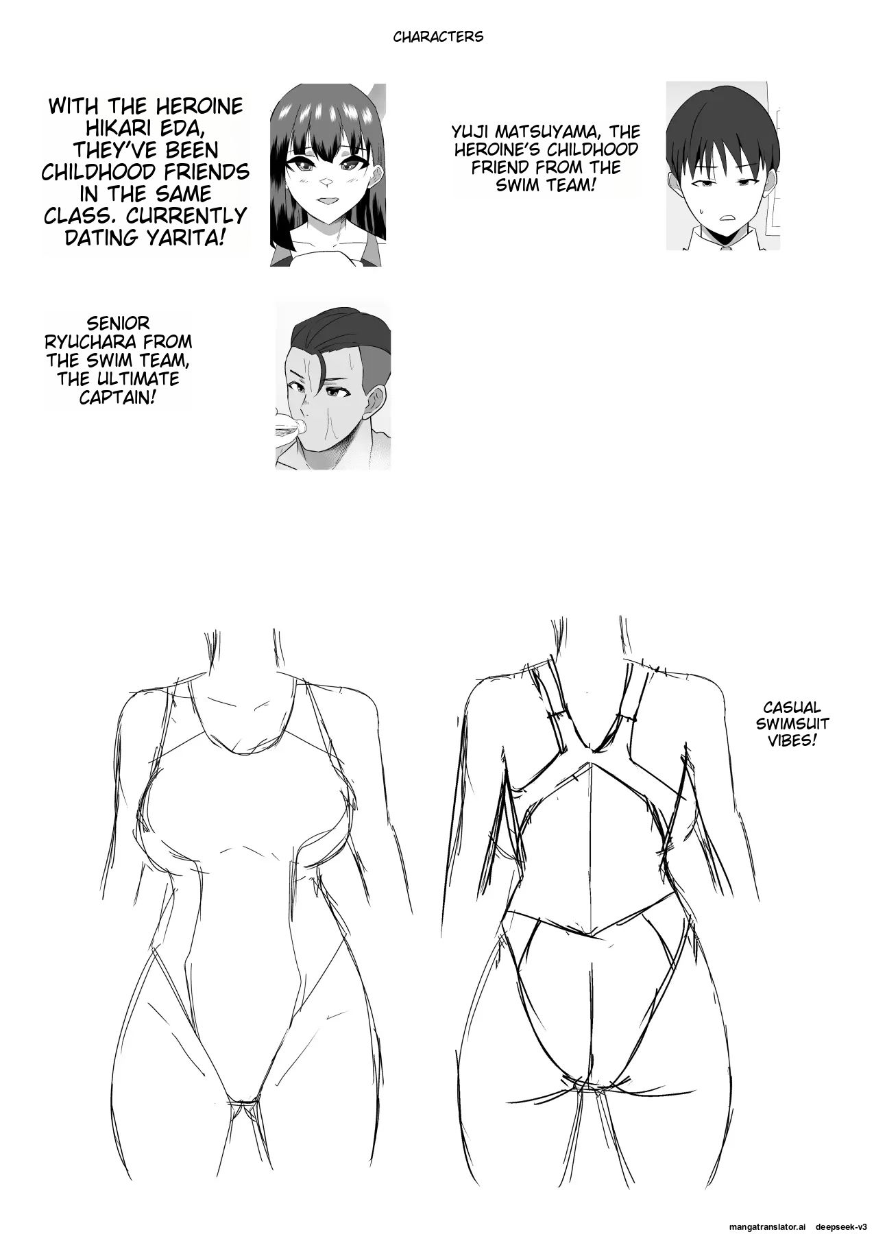 Boku no Suki na Kyonyuu Osananajimi ga Charao Senpai no Kanojo ni Natta Hi 2 page 3 full