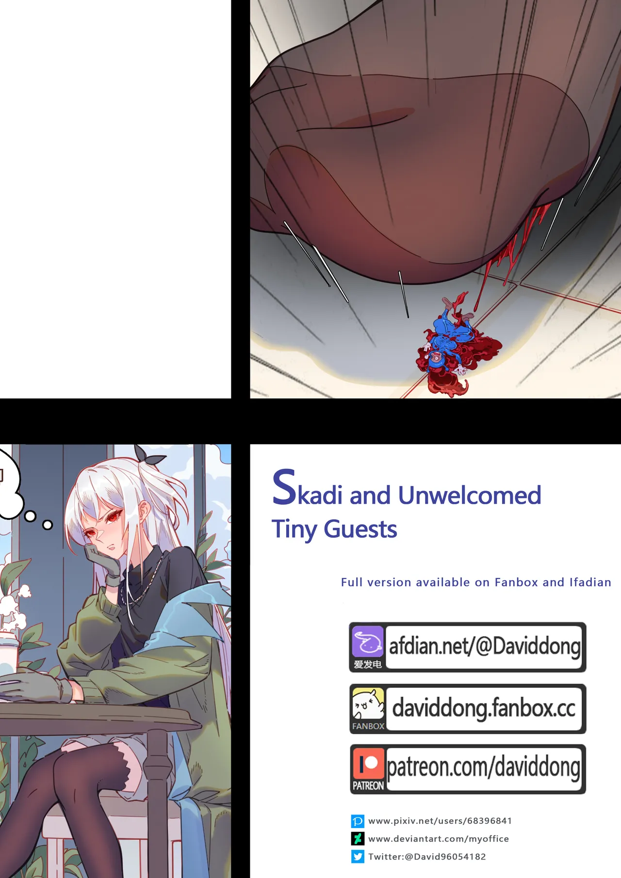 Skadi and Unwelcomed Tiny Guests page 1 full