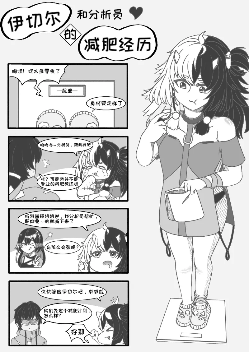 伊切尔想要减肥 page 1 full