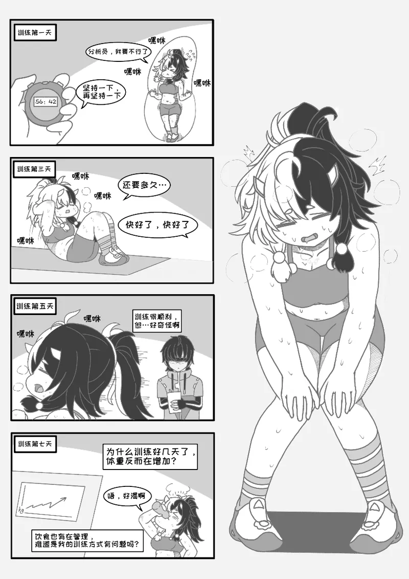 伊切尔想要减肥 page 2 full