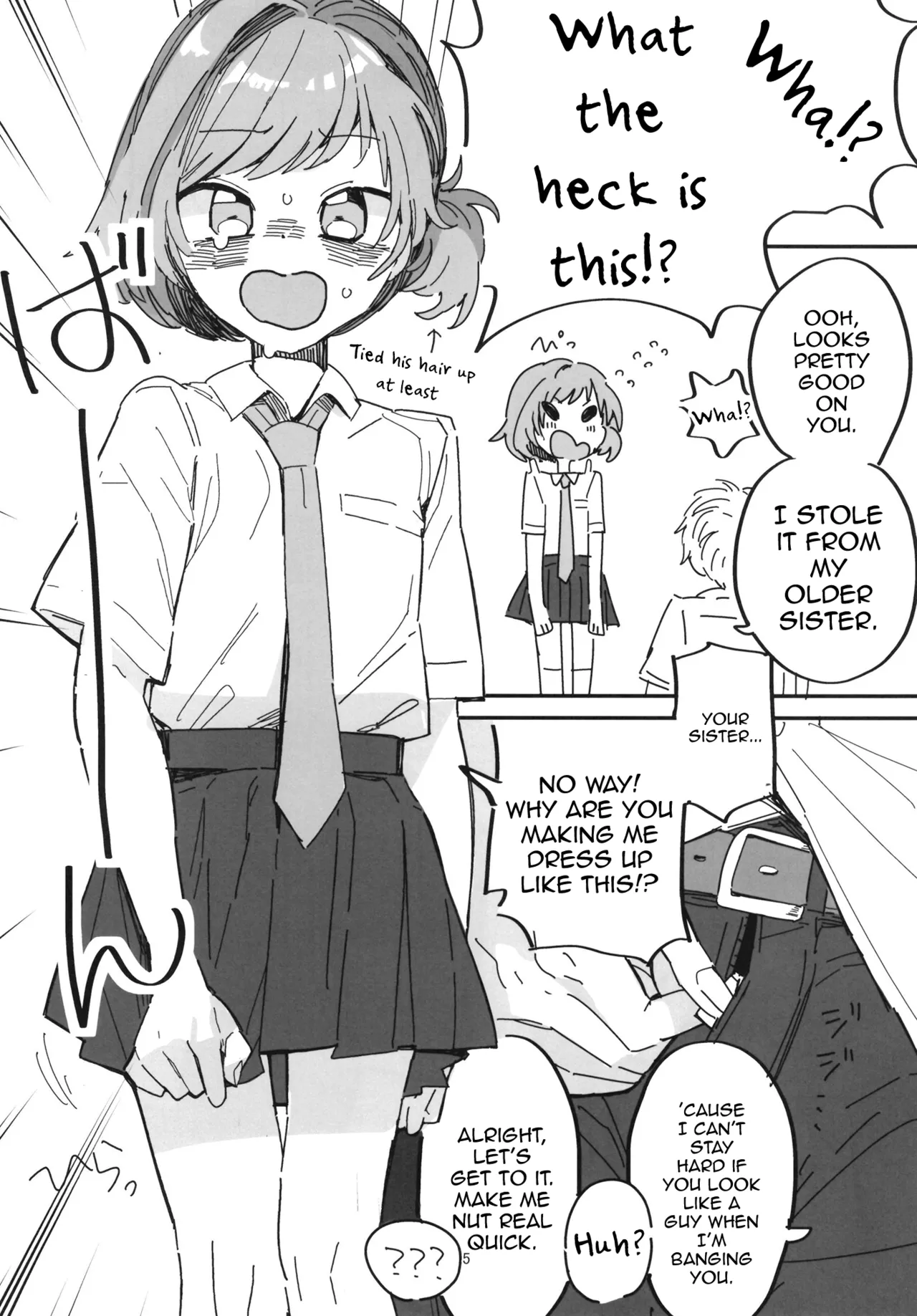 Senpai Josou Meirei page 5 full