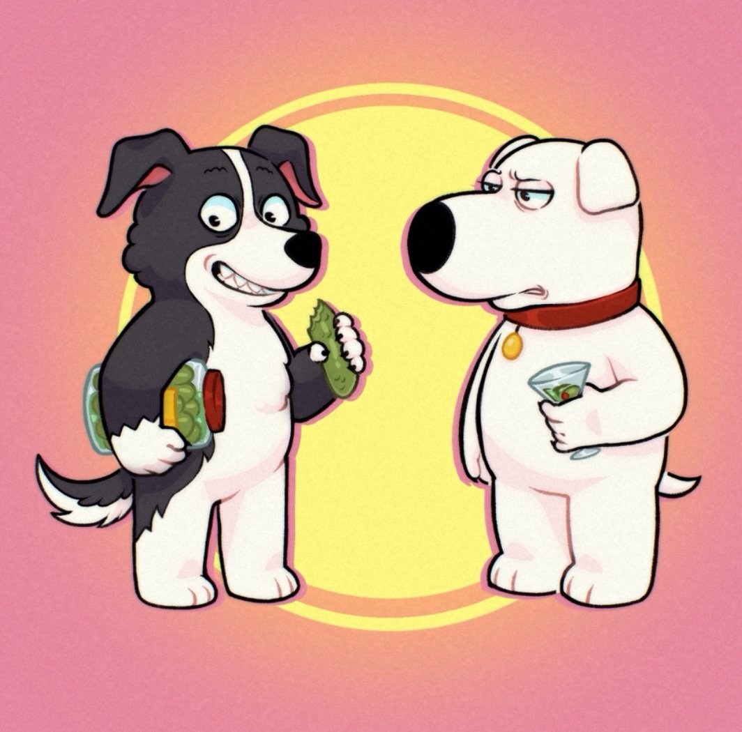 恶搞之家-布莱恩图集（作者@AnonPup_B） page 1 full