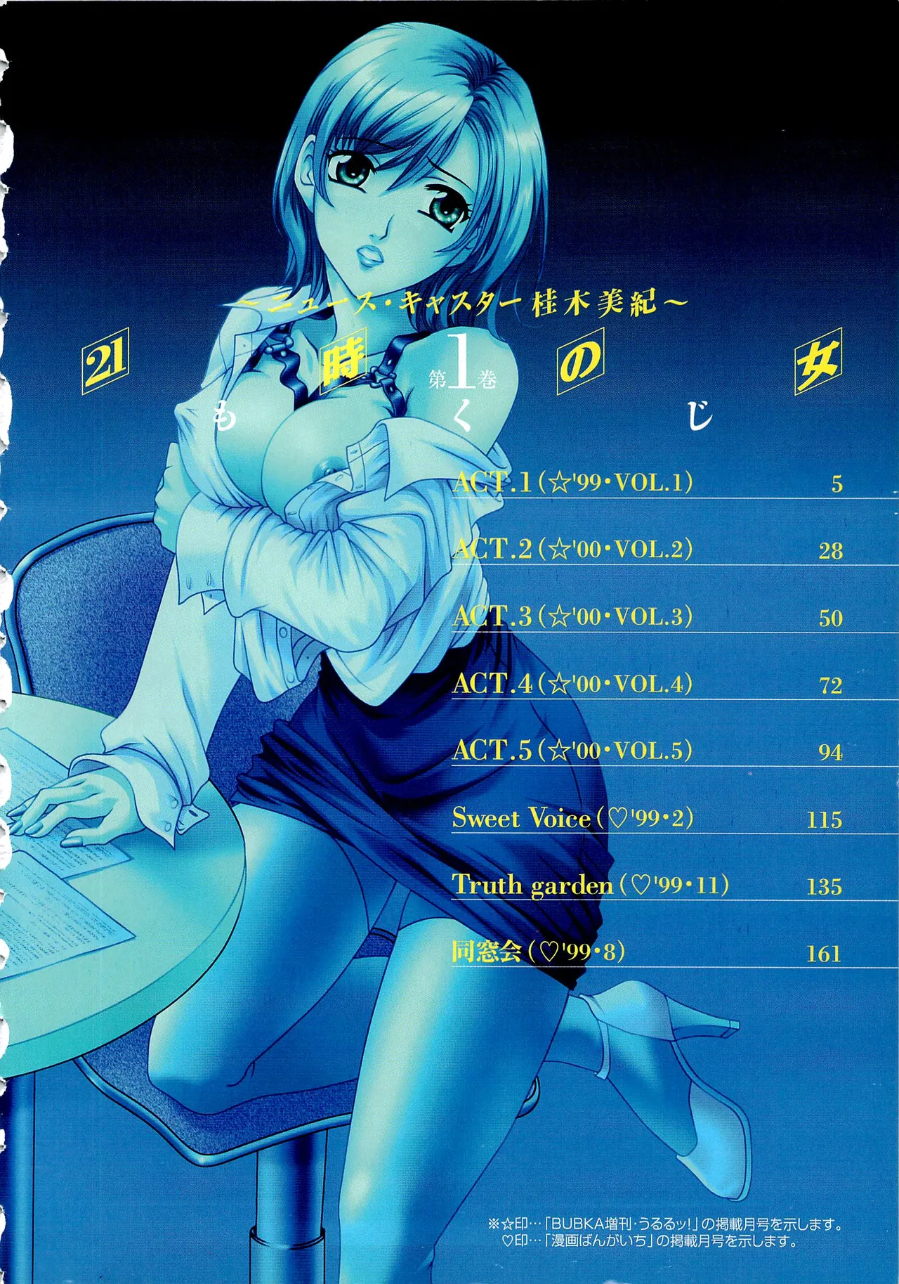 21 Ji no Onna ~Newscaster Katsuki Miki~ 1 page 3 full