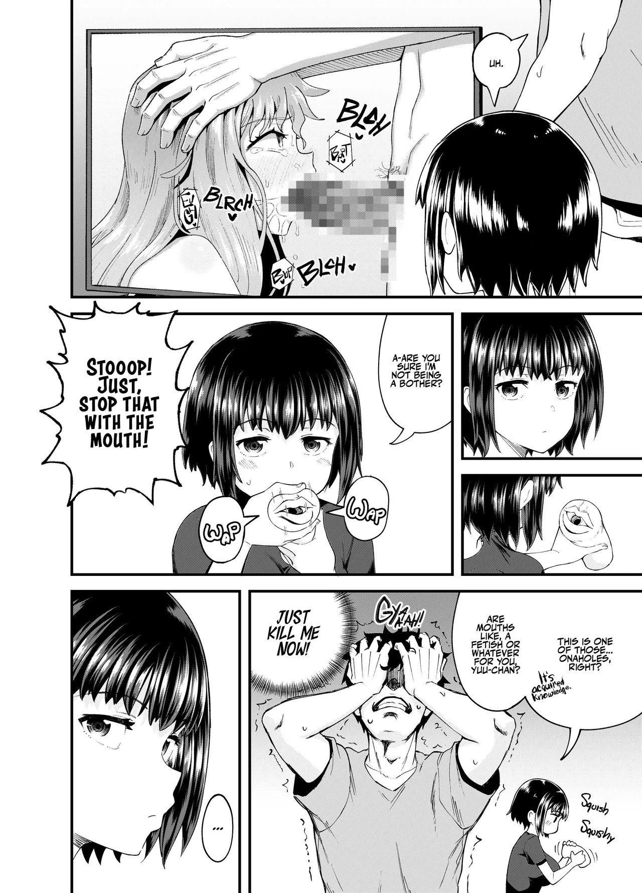 Soen ni Natteta Osananajimi ga Okuchi Onaho Gayoi Shite Kuru Mikkakan | Three Days Treating My Estranged Friend As An Oral Fuckhole page 8 full