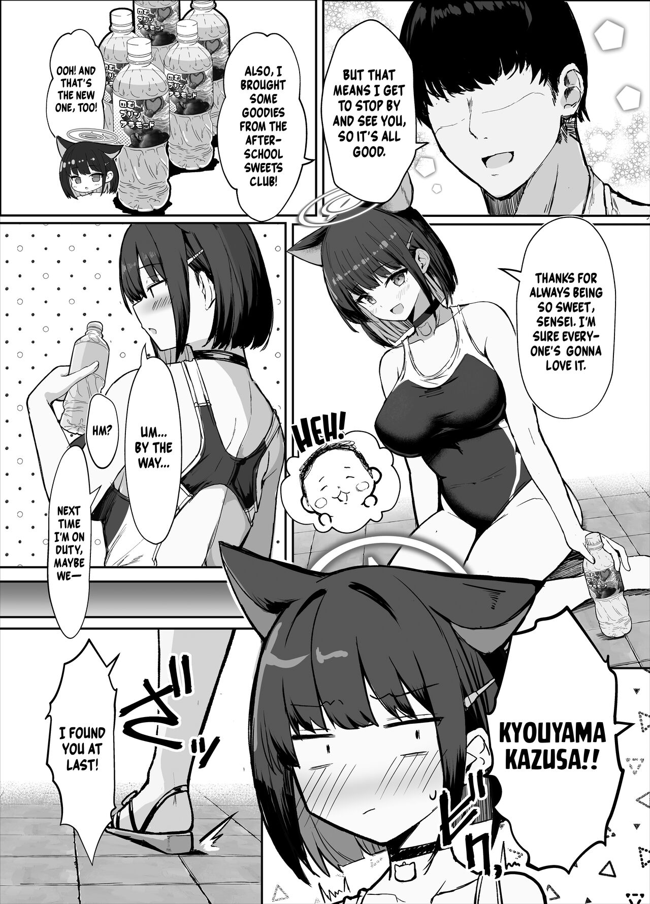 Kazusa to Houkago Mizugi Ecchi | Fucking Kazusa in a Swimsuit After School page 3 full