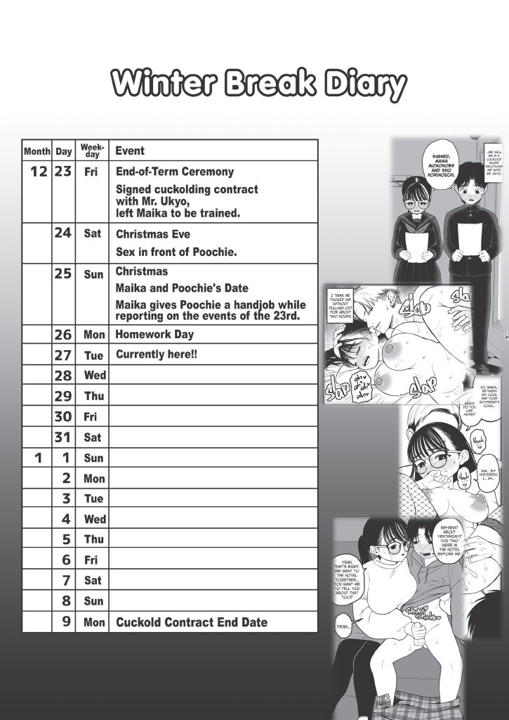 Boku to Kanojo to Goshujin-sama no Fuyuyasumi 2 page 3 full