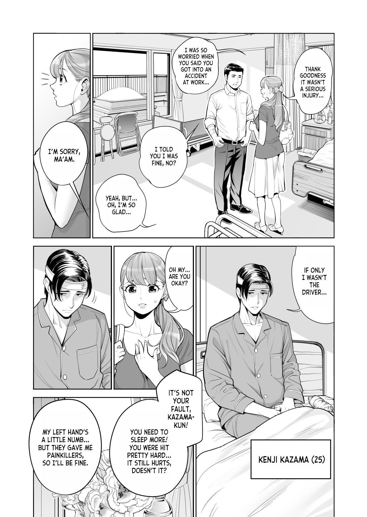 Akaneiro ni Somaru Wakazuma ~Byoushitsu de Boku no Tsuma ga Netorareta~ page 10 full