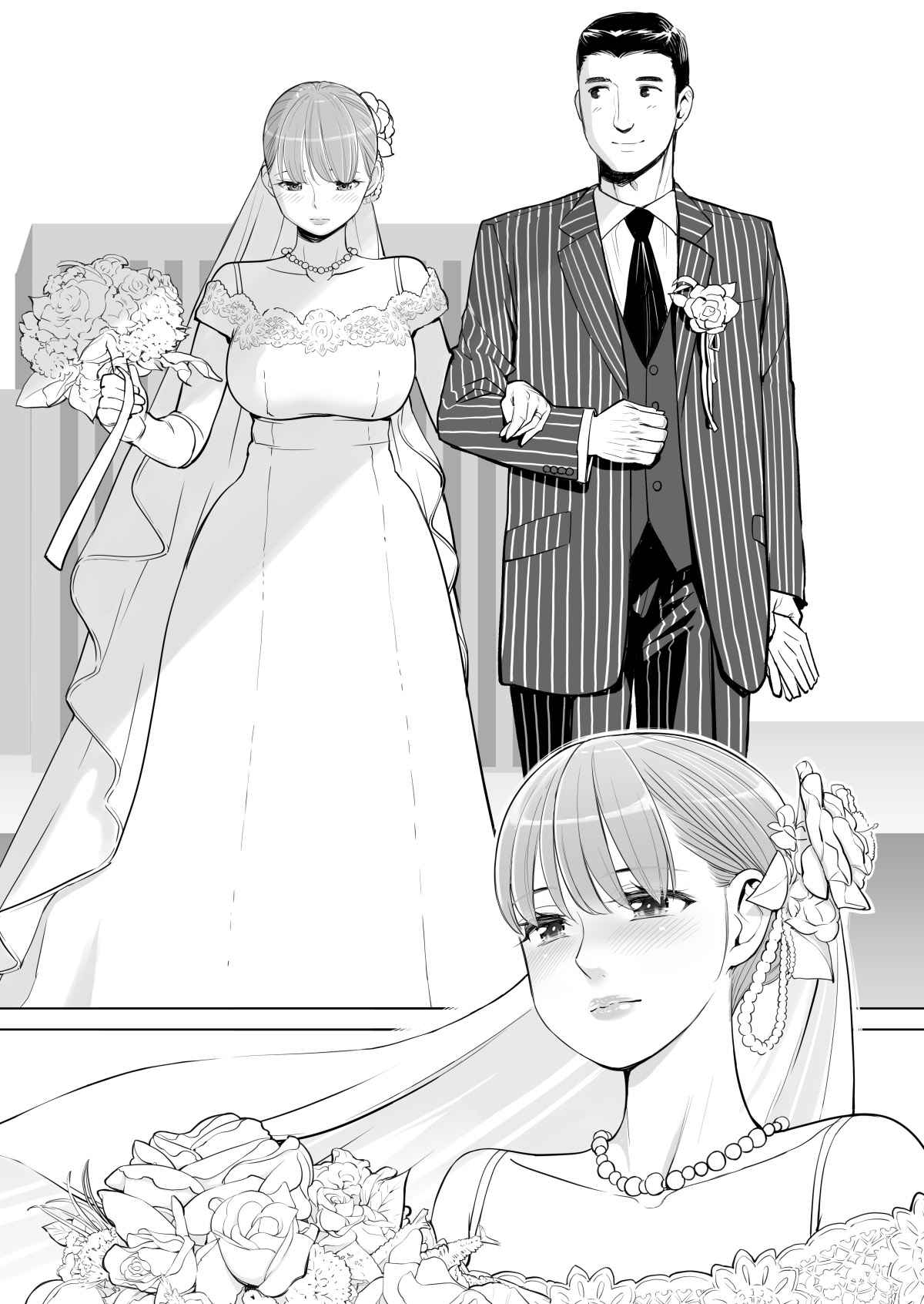 Akaneiro ni Somaru Wakazuma ~Byoushitsu de Boku no Tsuma ga Netorareta~ page 3 full