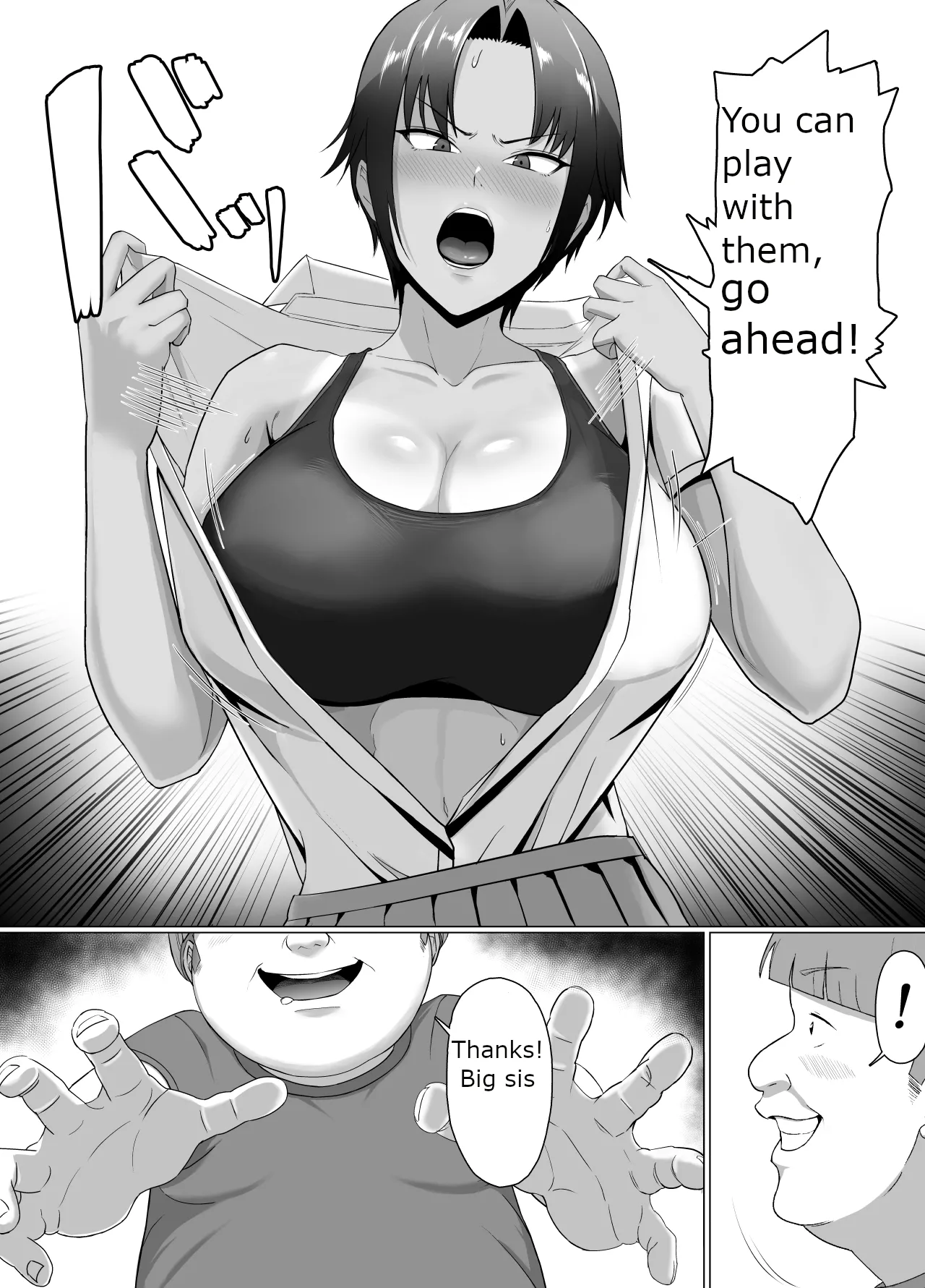 The girl next door is really careless, So I had to put her in her place page 10 full