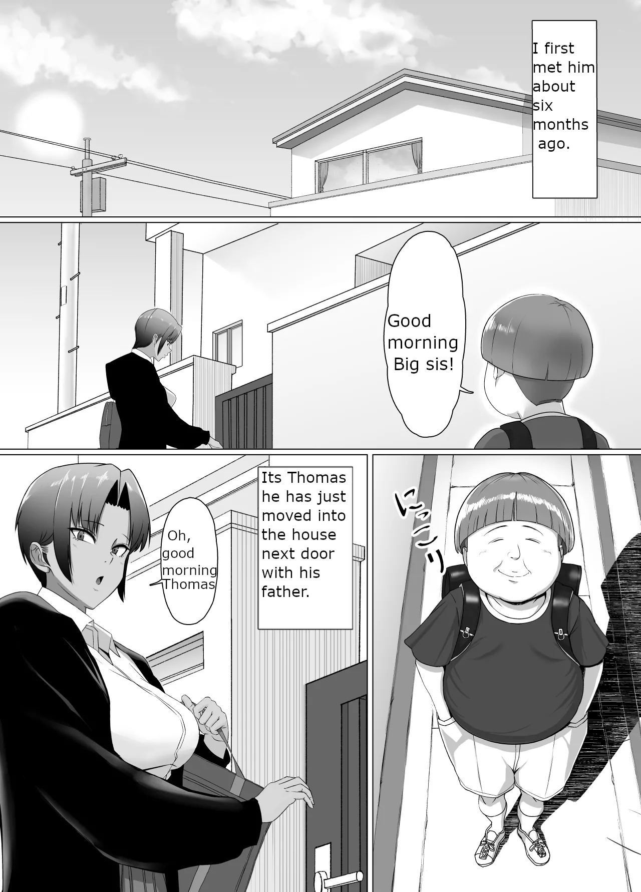 The girl next door is really careless, So I had to put her in her place page 3 full