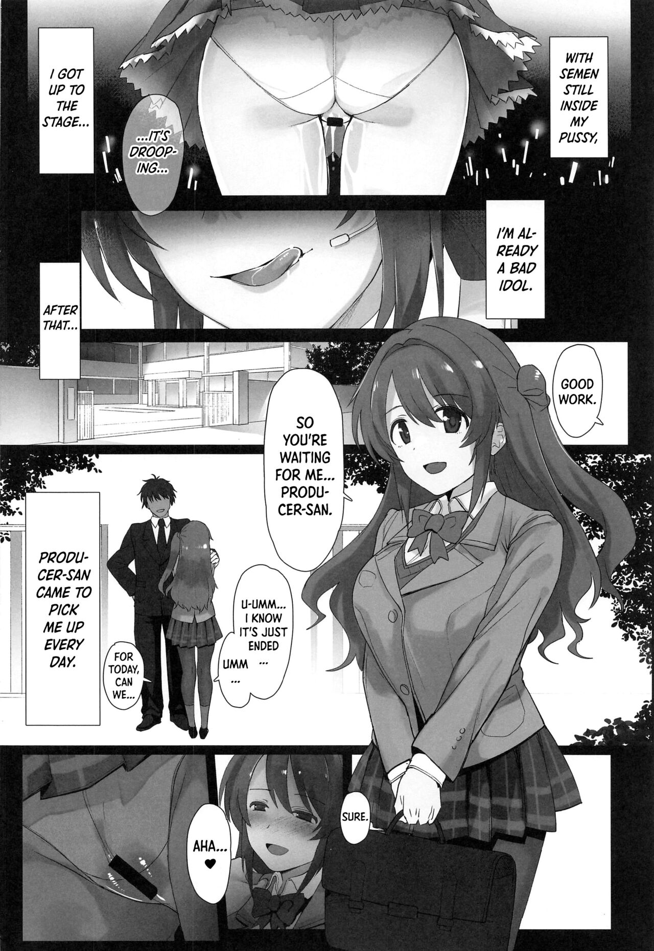 Shimamura-san no Hatsujouki Jijou page 9 full