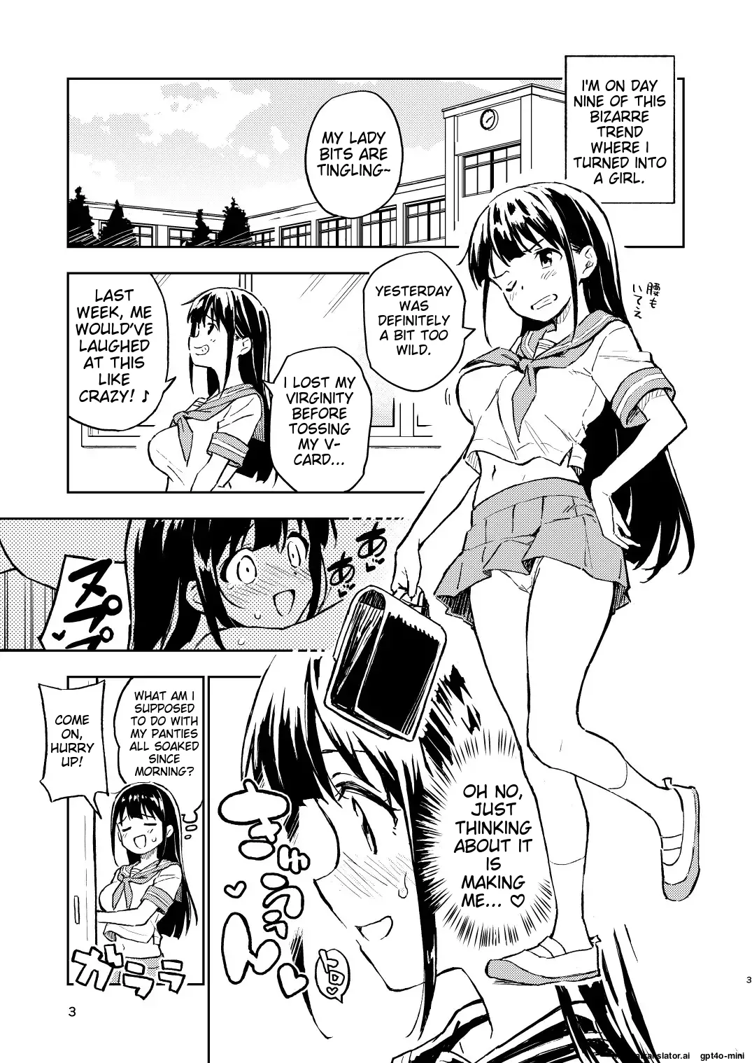 1-kagetsu Ninshin Shinakereba Otoko ni Modoreru Hanashi page 4 full