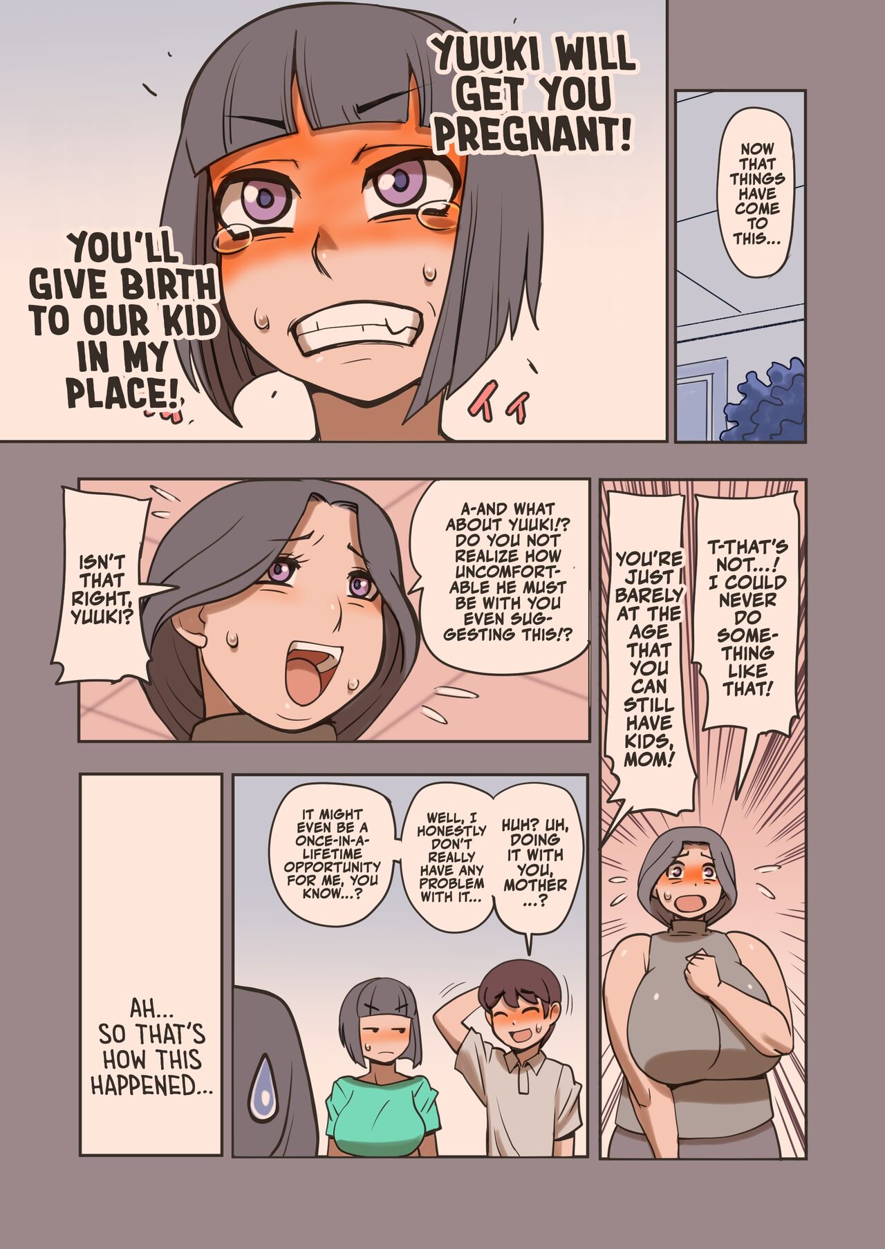 My Voluptuous Mother-in-law Has Some Huge Tits! Let's Get Her Pregnant! page 6 full