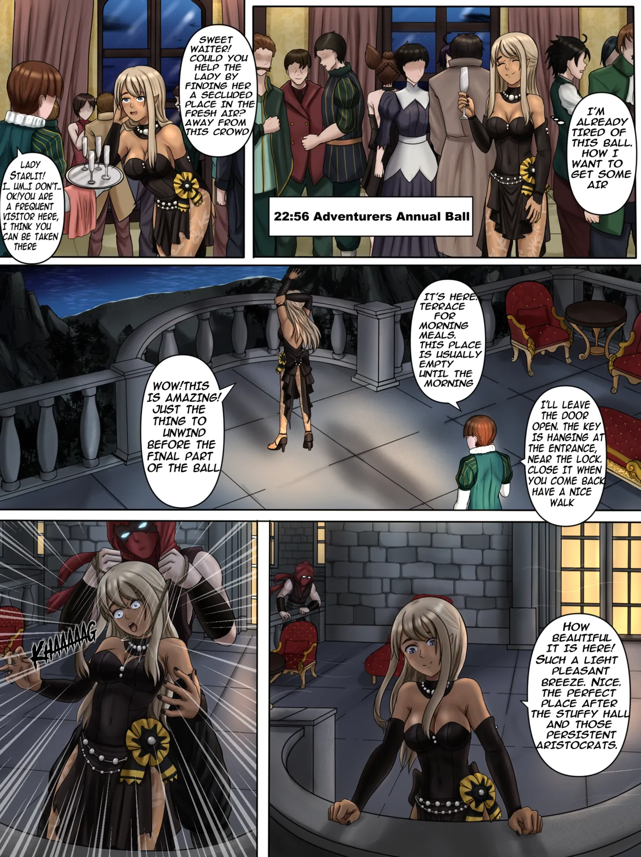Starlit night page 1 full