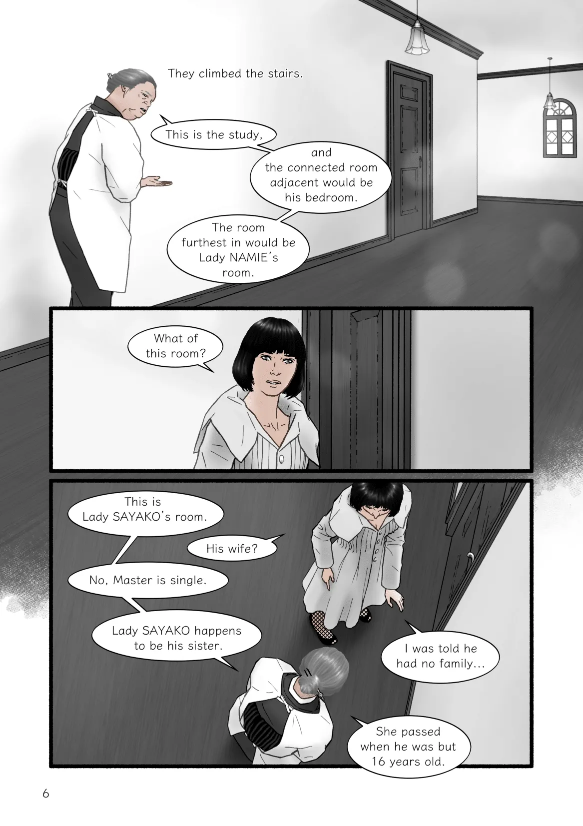 HARAMI-KIBYOSHI Ep7 "The birth of harlot NAMIE" page 6 full