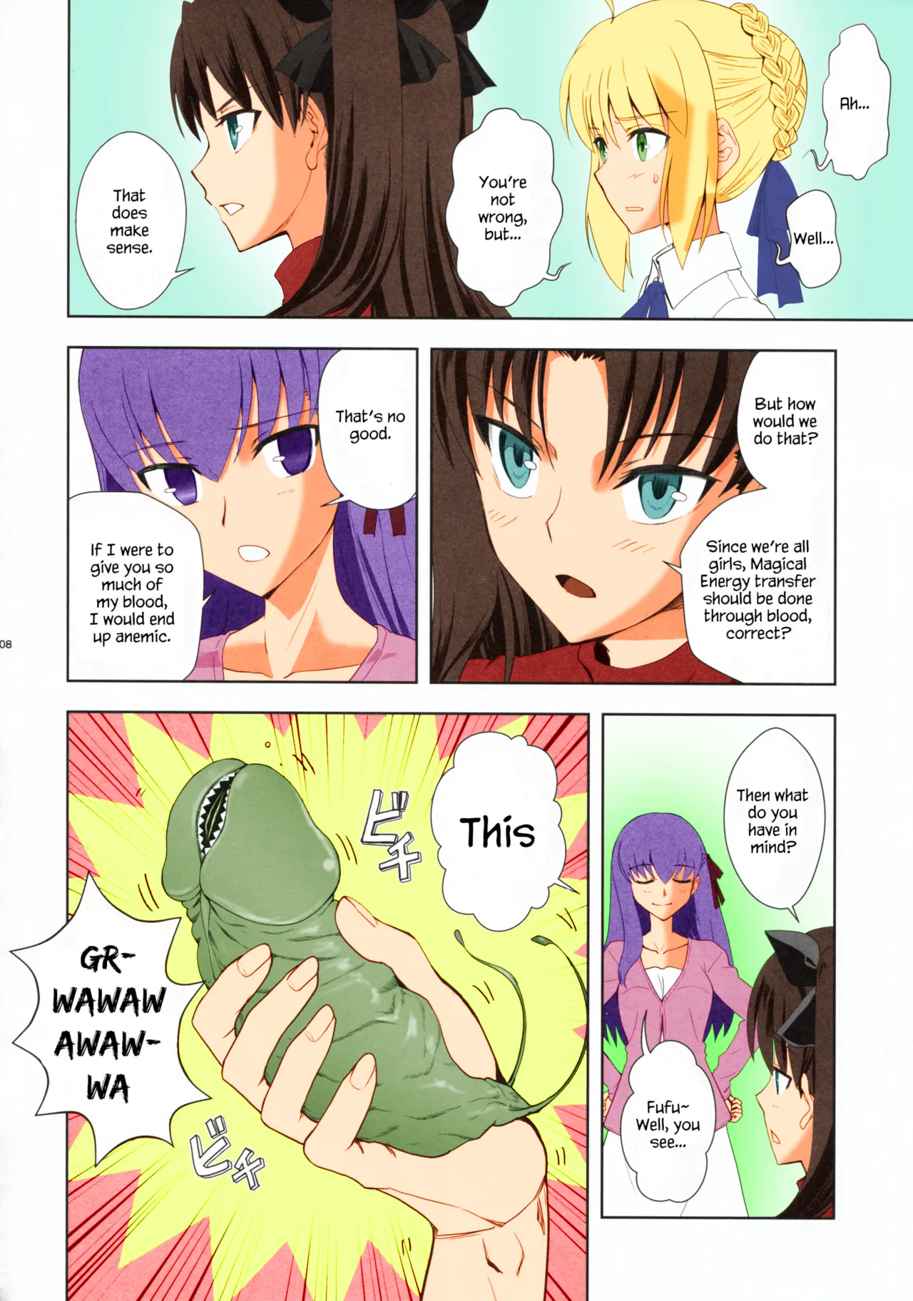 Emiya Shirou no Isshuukan page 8 full