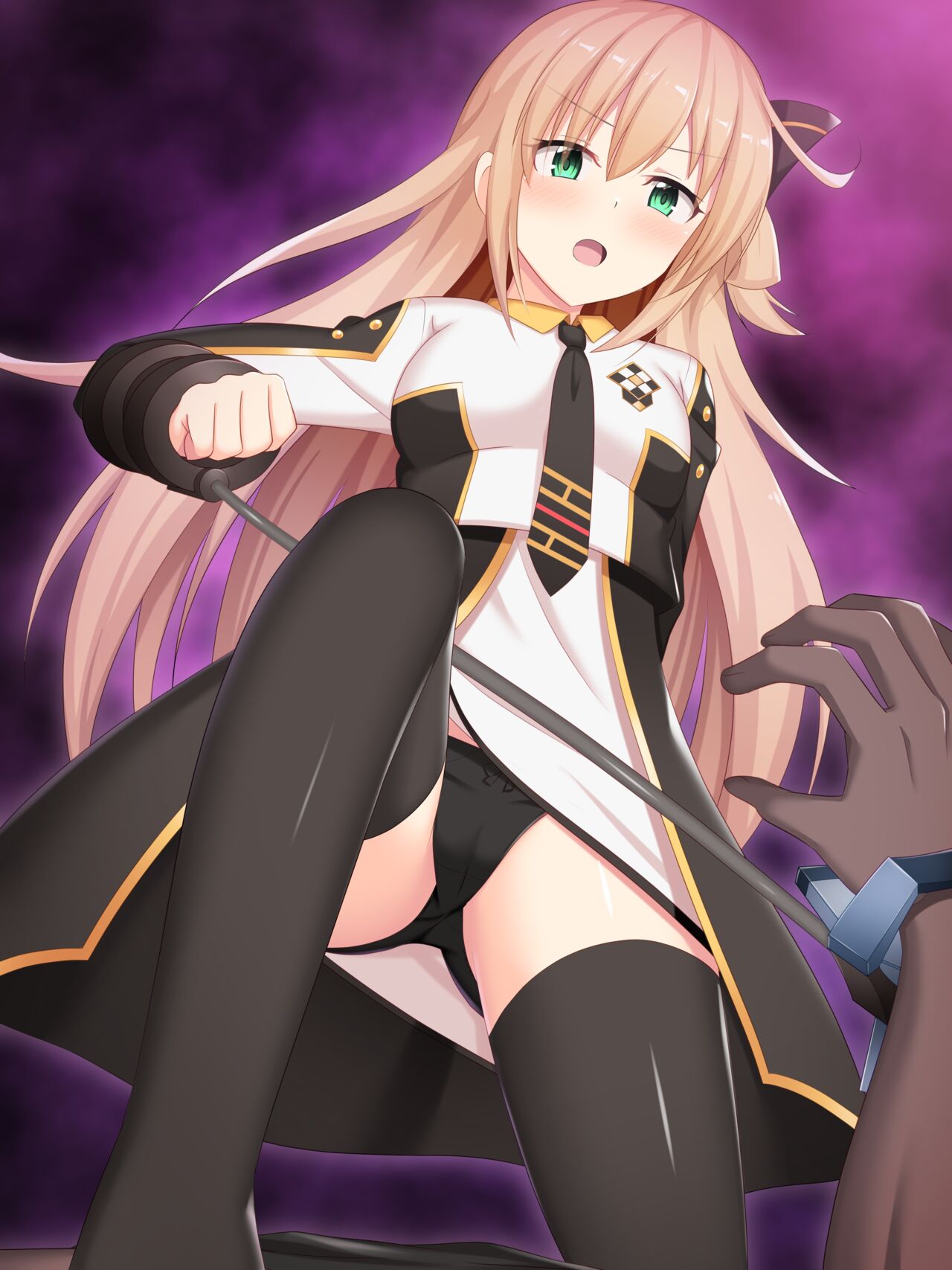 Sentouki Raye ga o Sawari   Shiyou to shite kita Albaz no Rakuin o Widow Anchor de Tsukamae, Oshioki Ashi Koki de Wakaraseru page 10 full