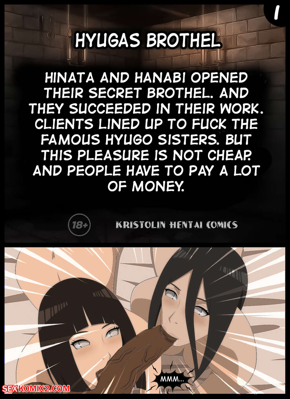 Naruto. Hyugas Brothel. KristoLin for sexkomix2.com page 2 full