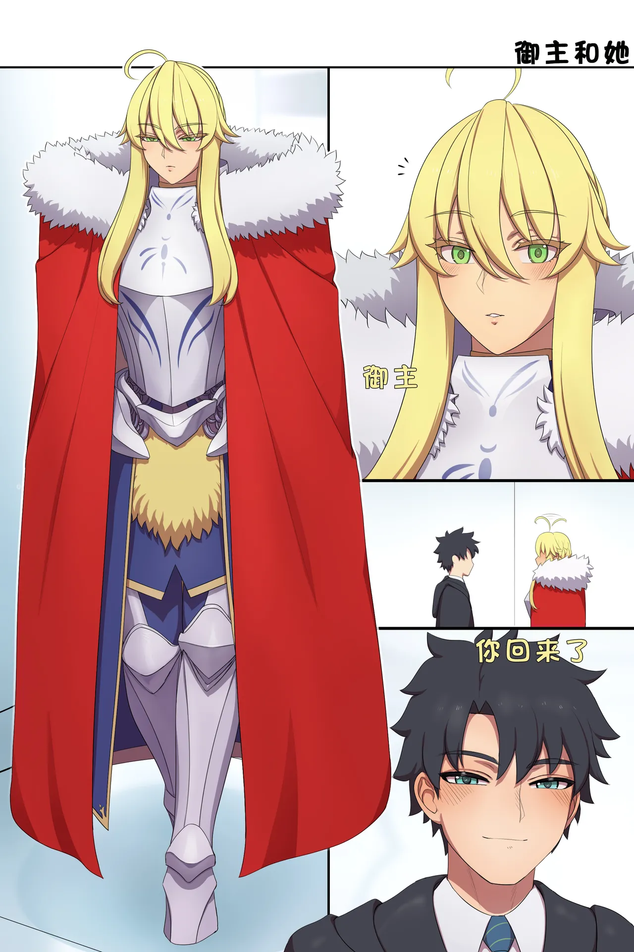 FGO Lancer Artoria 2 set （chinese page 1 full