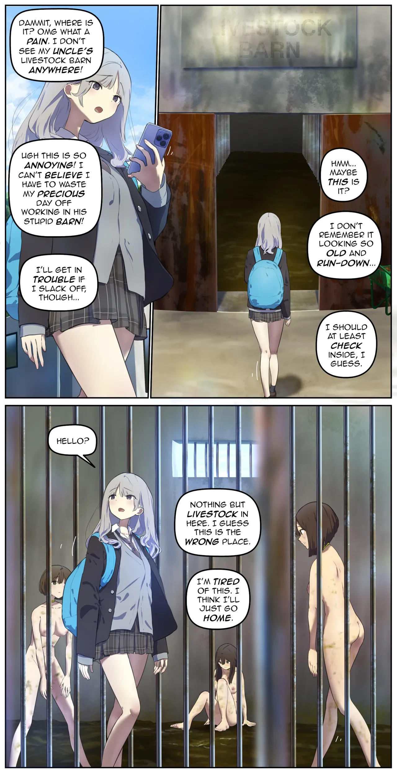 In the old barn… page 1 full