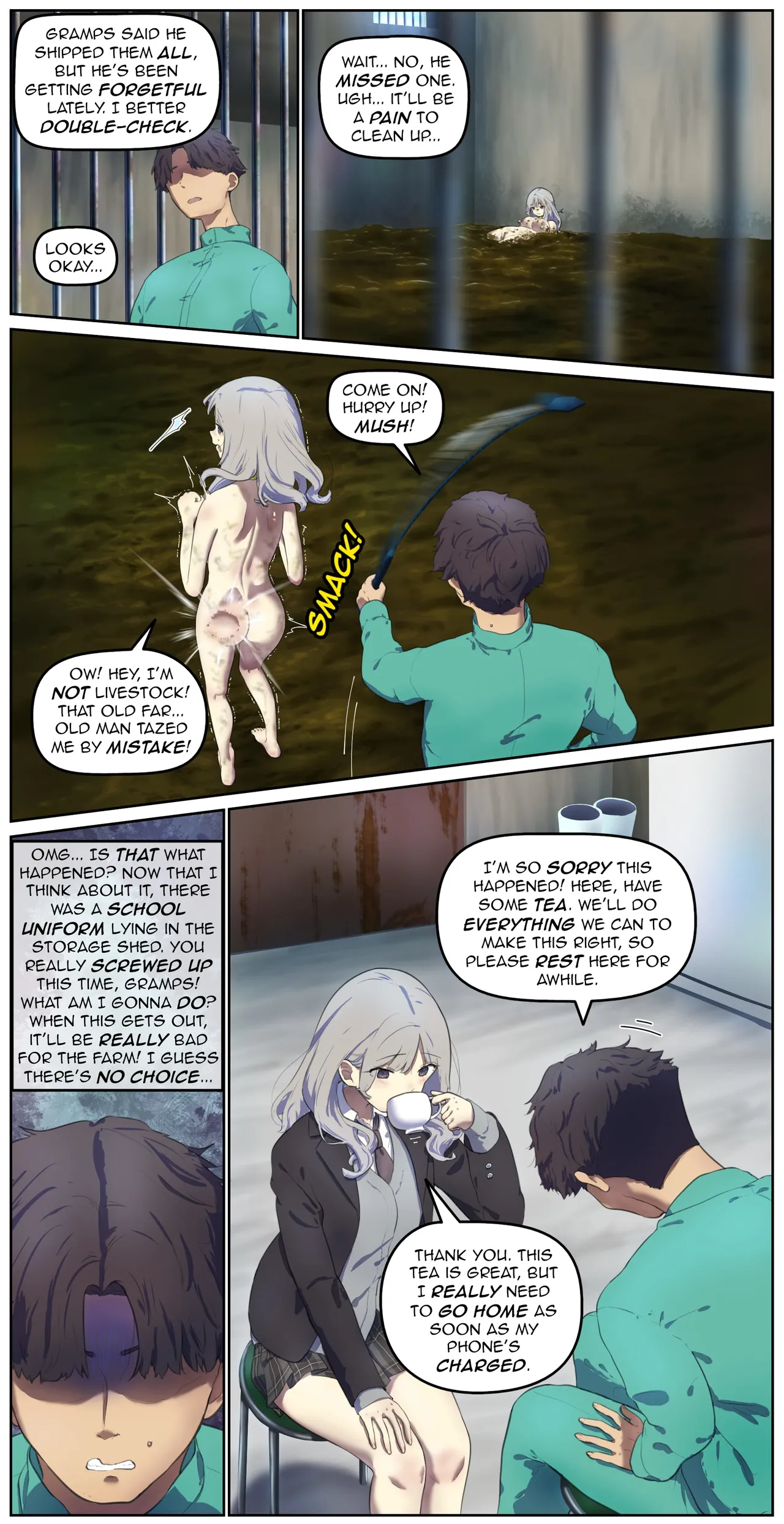 In the old barn… page 7 full